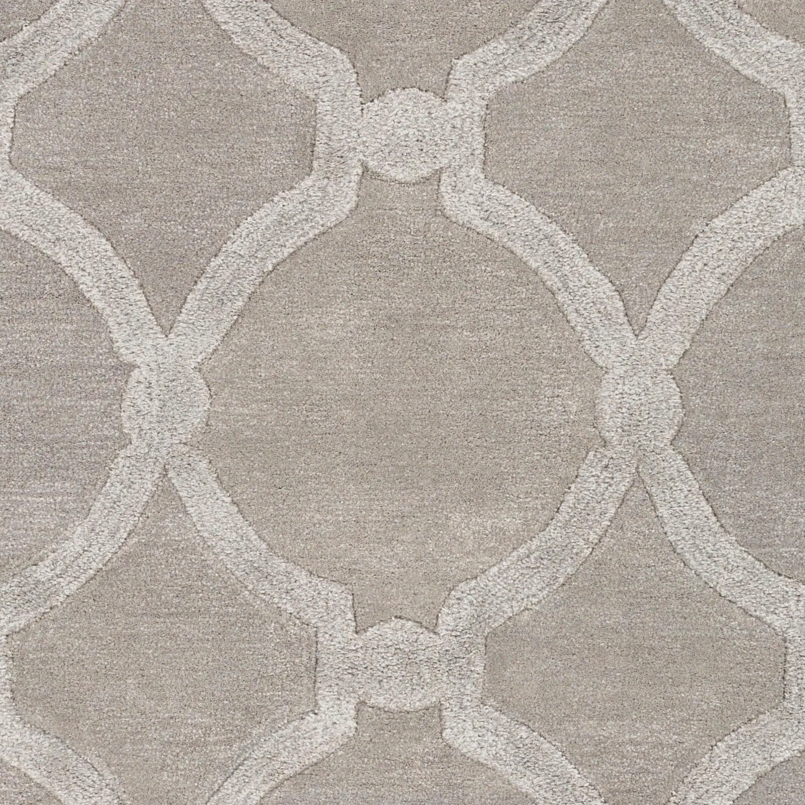 Silver Orchid Fontan Hand-Tufted Wool Rug