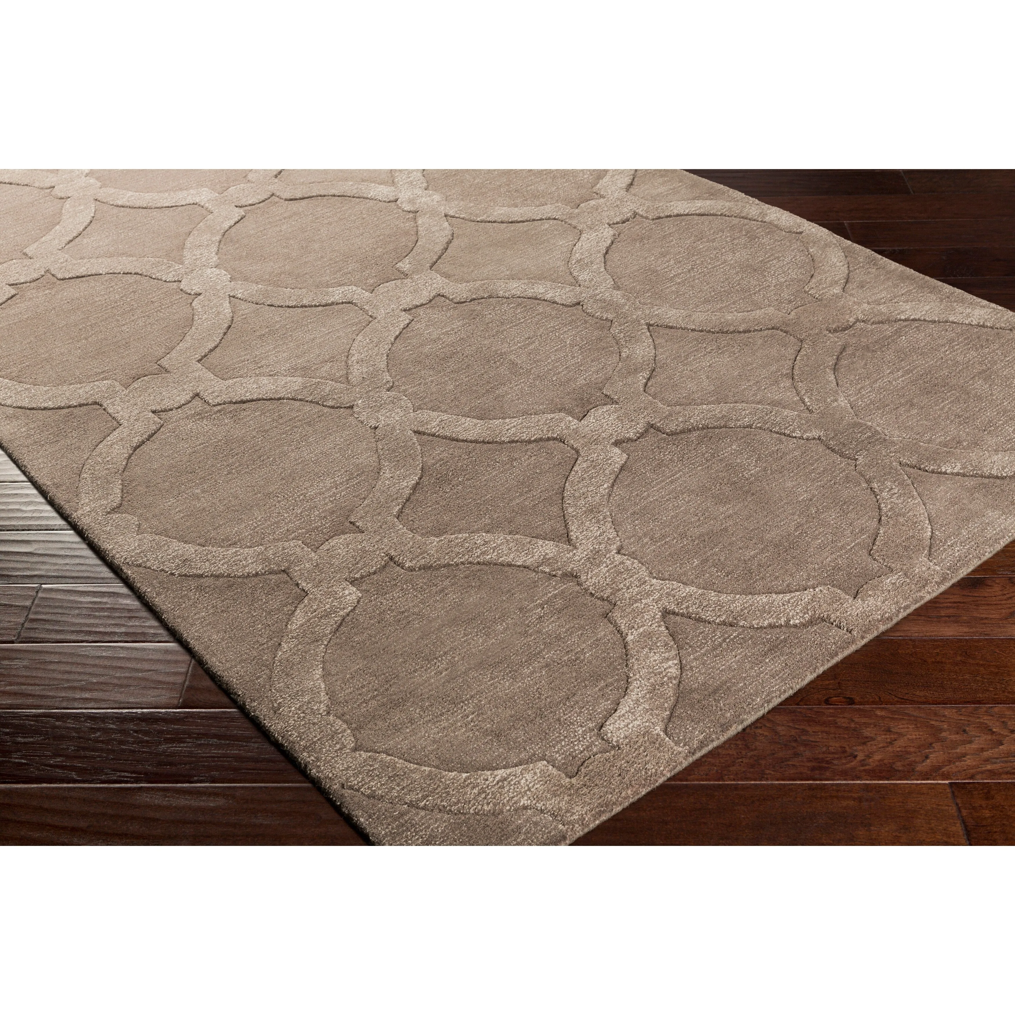 Silver Orchid Fontan Hand-Tufted Wool Rug
