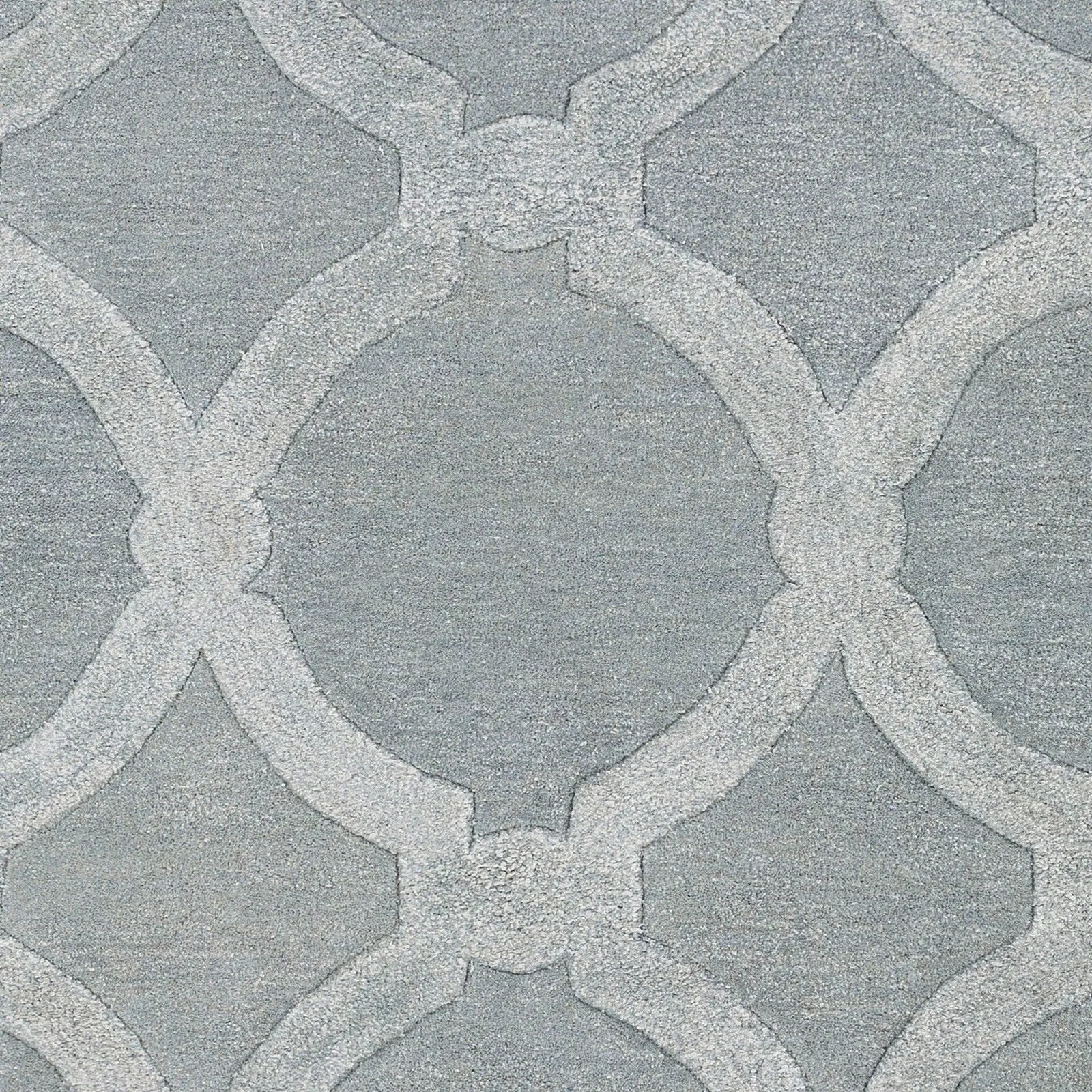 Silver Orchid Fontan Hand-Tufted Wool Rug