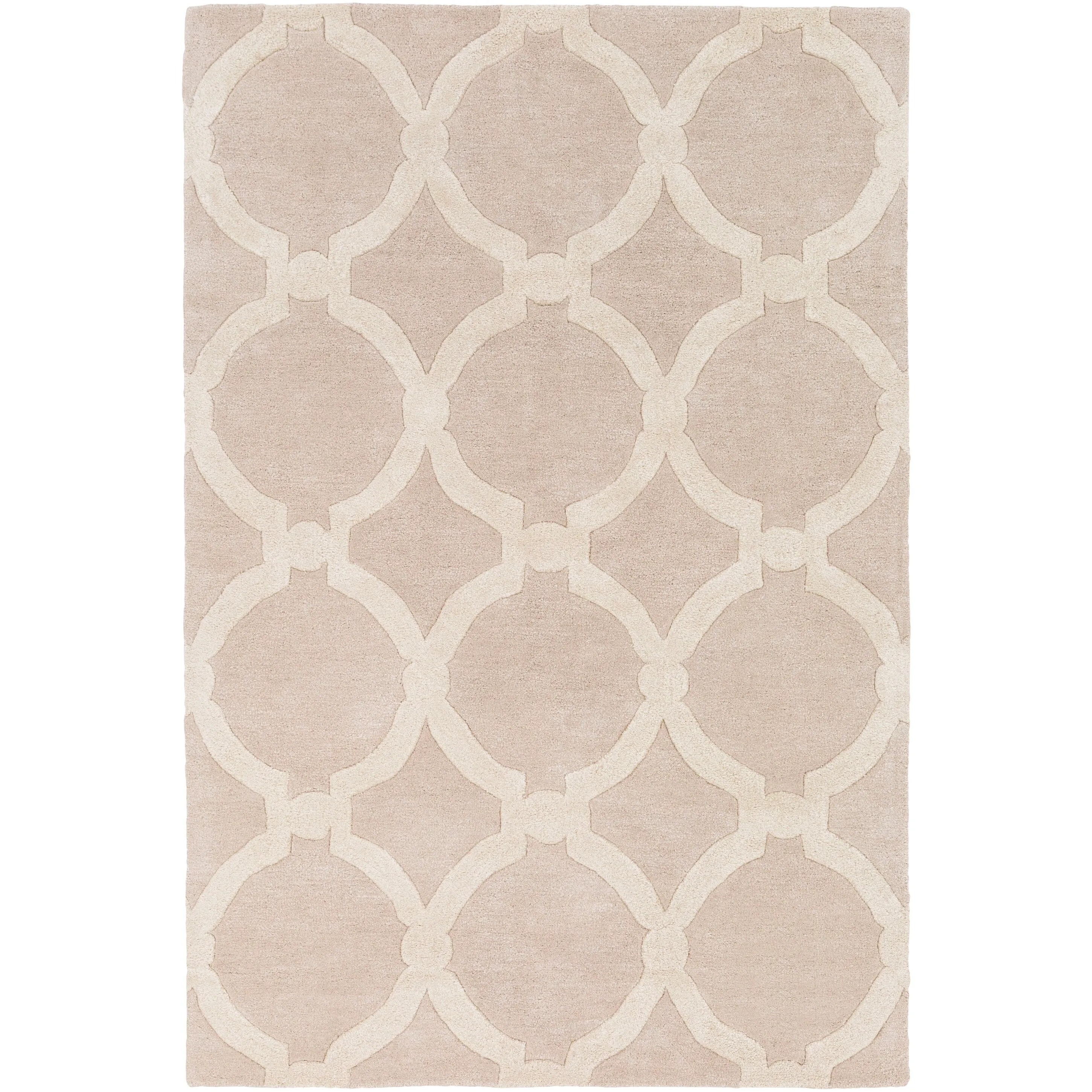 Silver Orchid Fontan Hand-Tufted Wool Rug