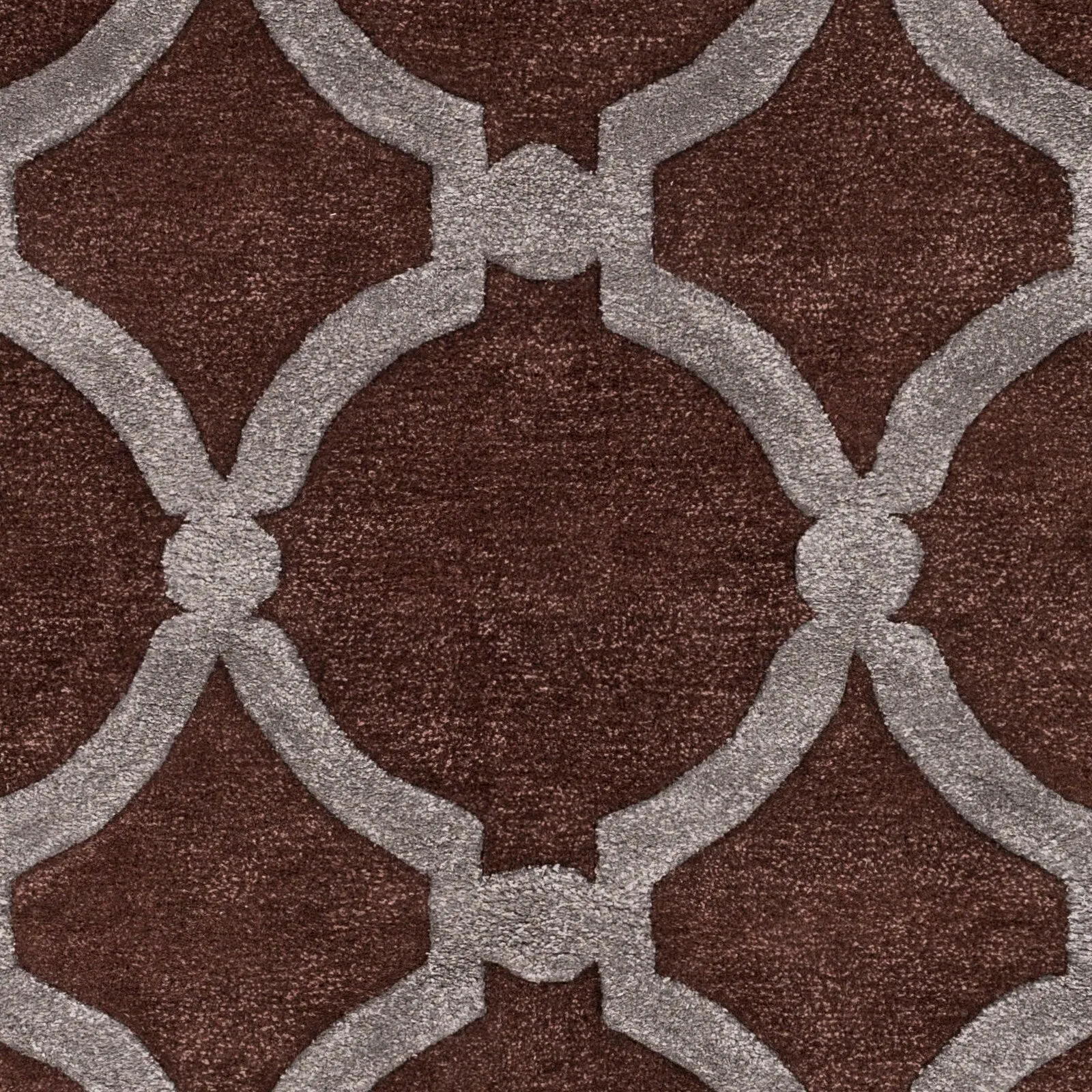 Silver Orchid Fontan Hand-Tufted Wool Rug