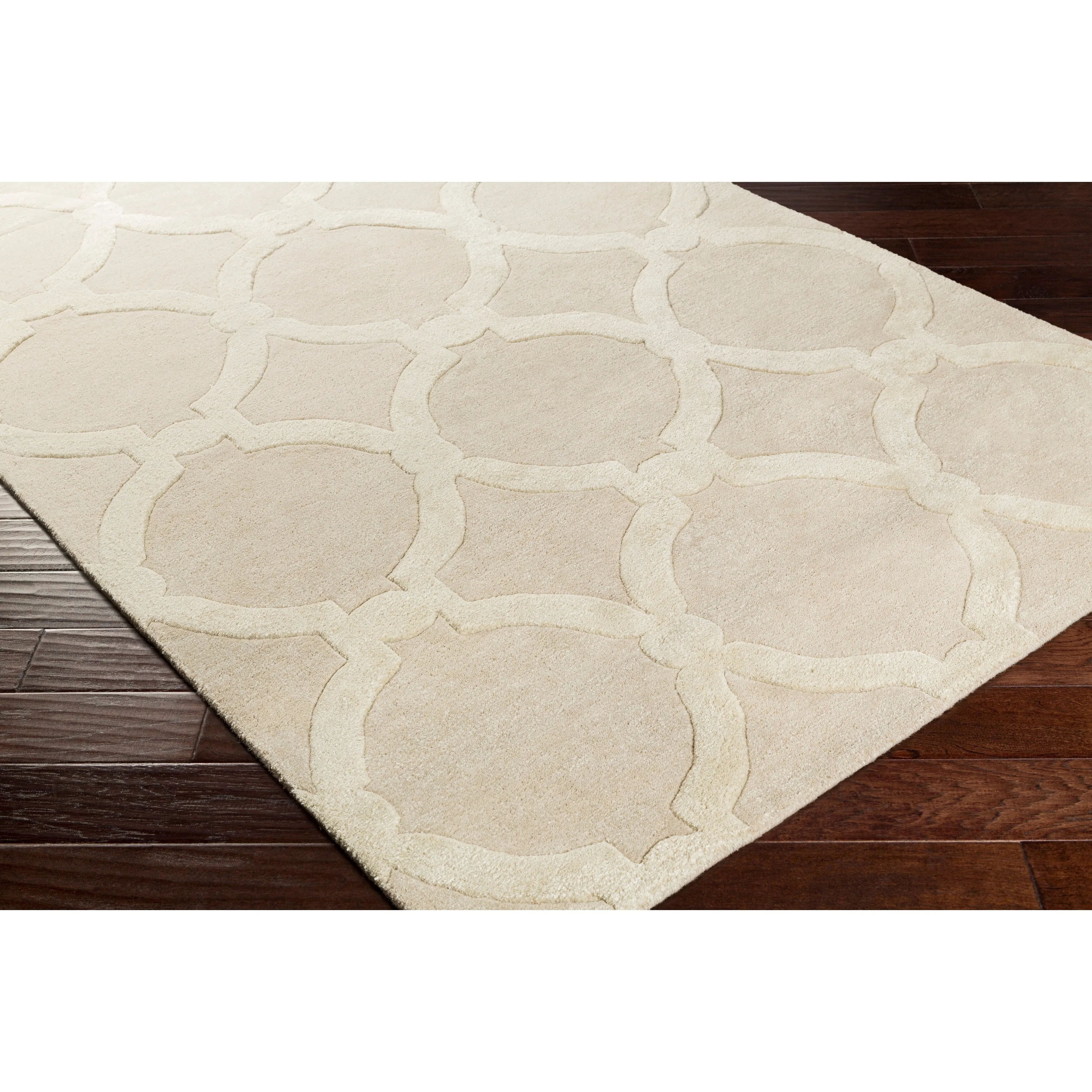 Silver Orchid Fontan Hand-Tufted Wool Rug