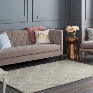 Silver Orchid Fontan Hand-Tufted Wool Rug
