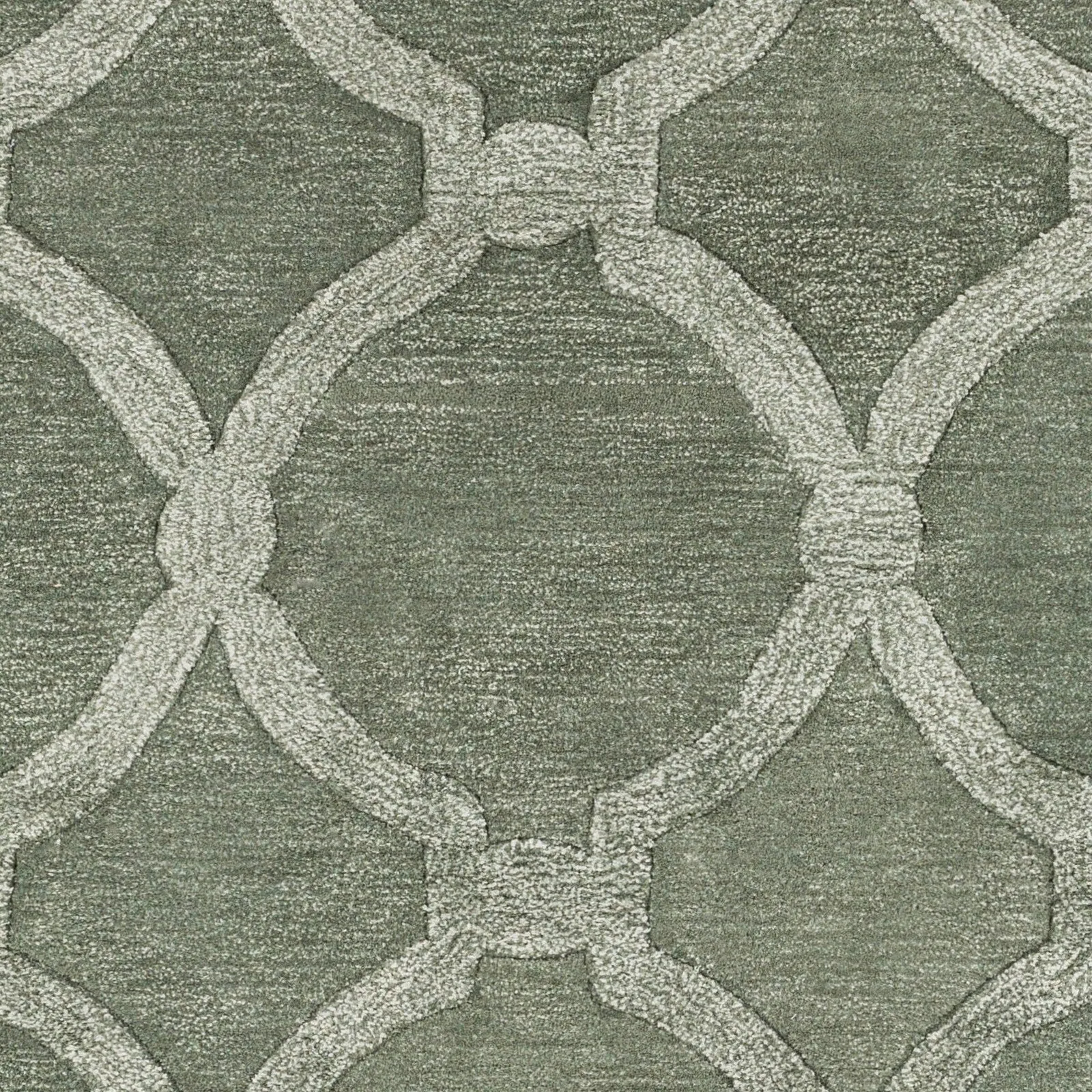Silver Orchid Fontan Hand-Tufted Wool Rug