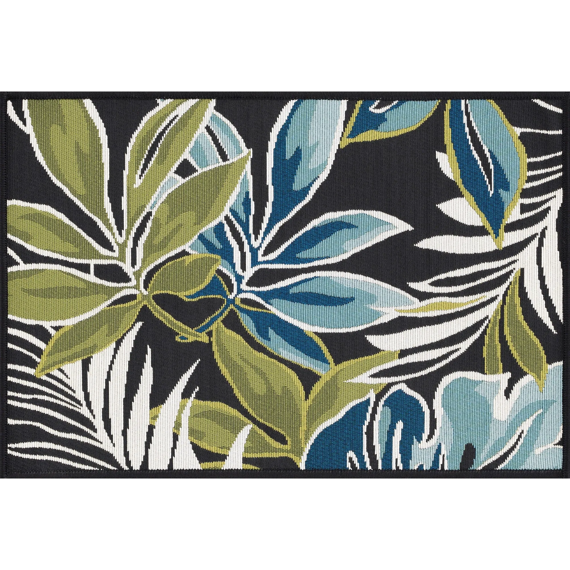 Sizzling Nautical & Coastal Floral & Botanical Indoor/Outdoor Area Rug