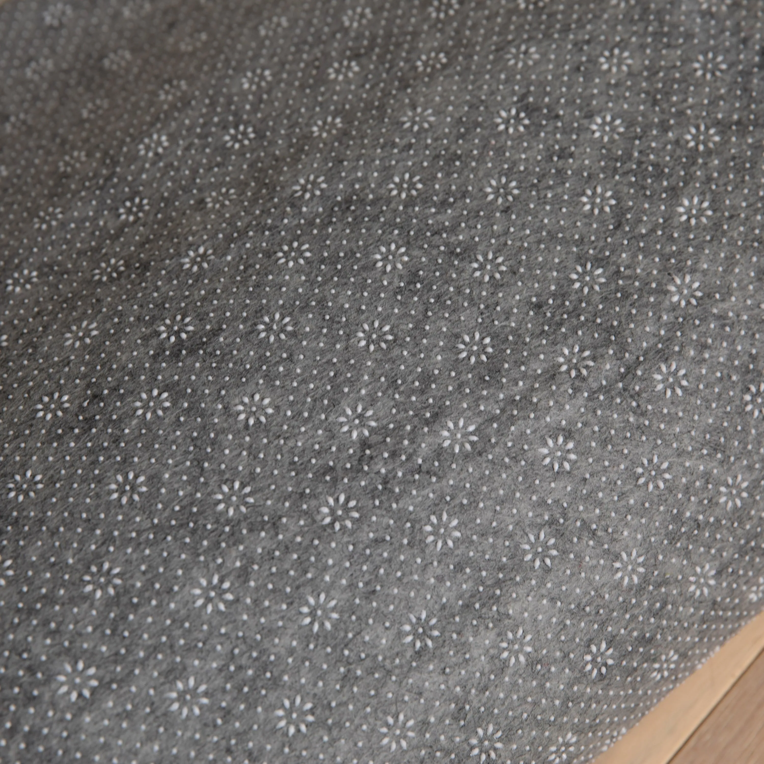 Slide-Stop Multi-Surface Reversible Non-Slip Cushion Rug Pad. 1/4 Thick. Floor Protection. for 4'x6' Area Rug. Gray