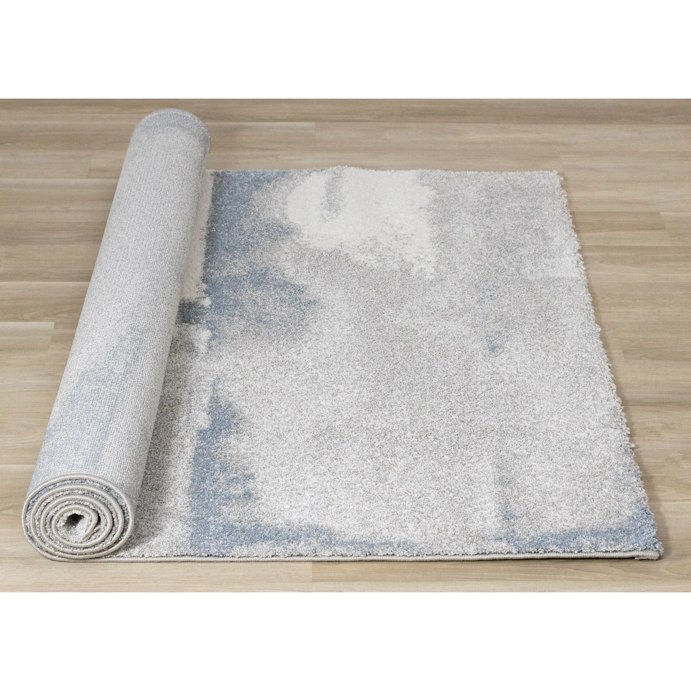 Soft Collection - Grey/Blue Cirrus Rug