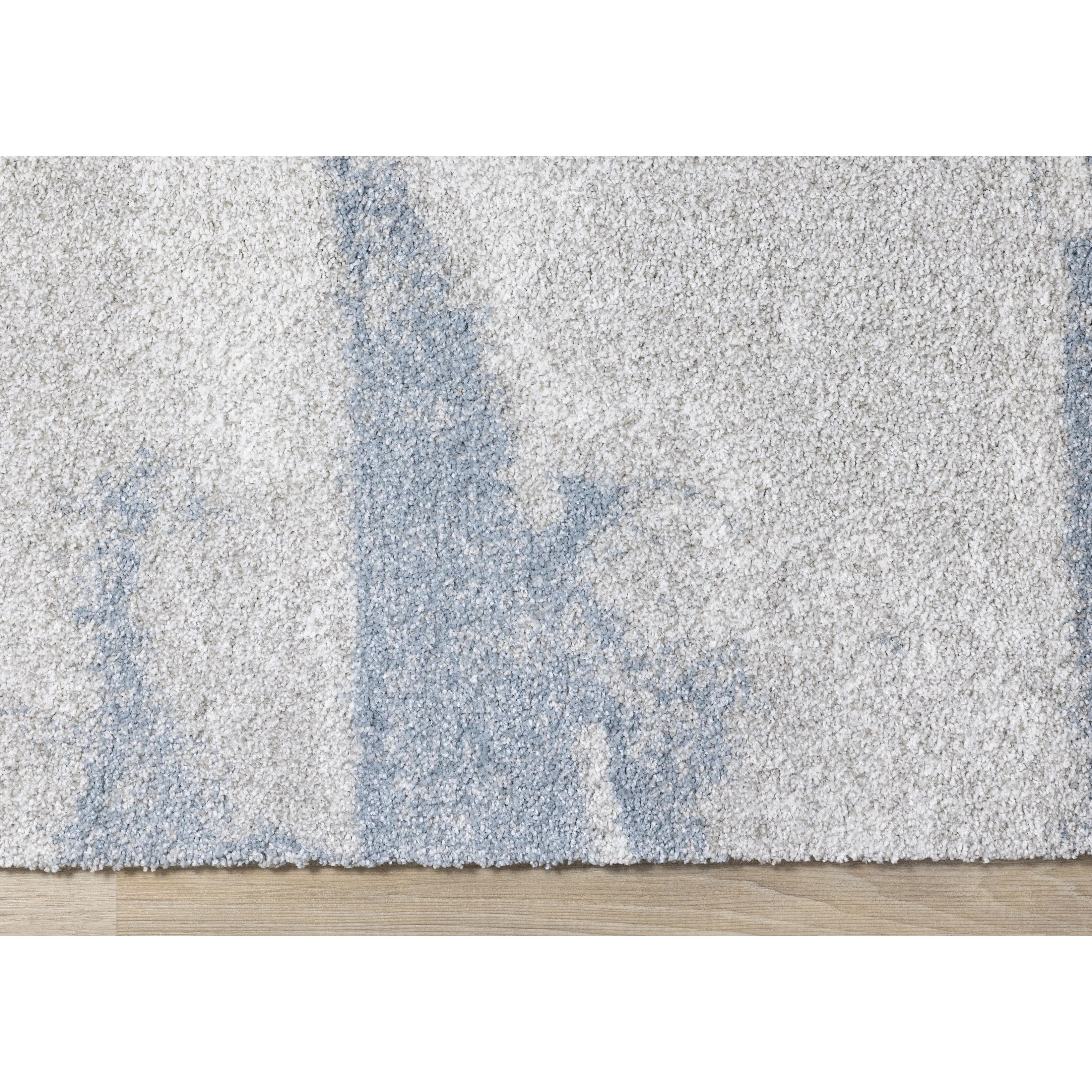 Soft Collection - Grey/Blue Cirrus Rug