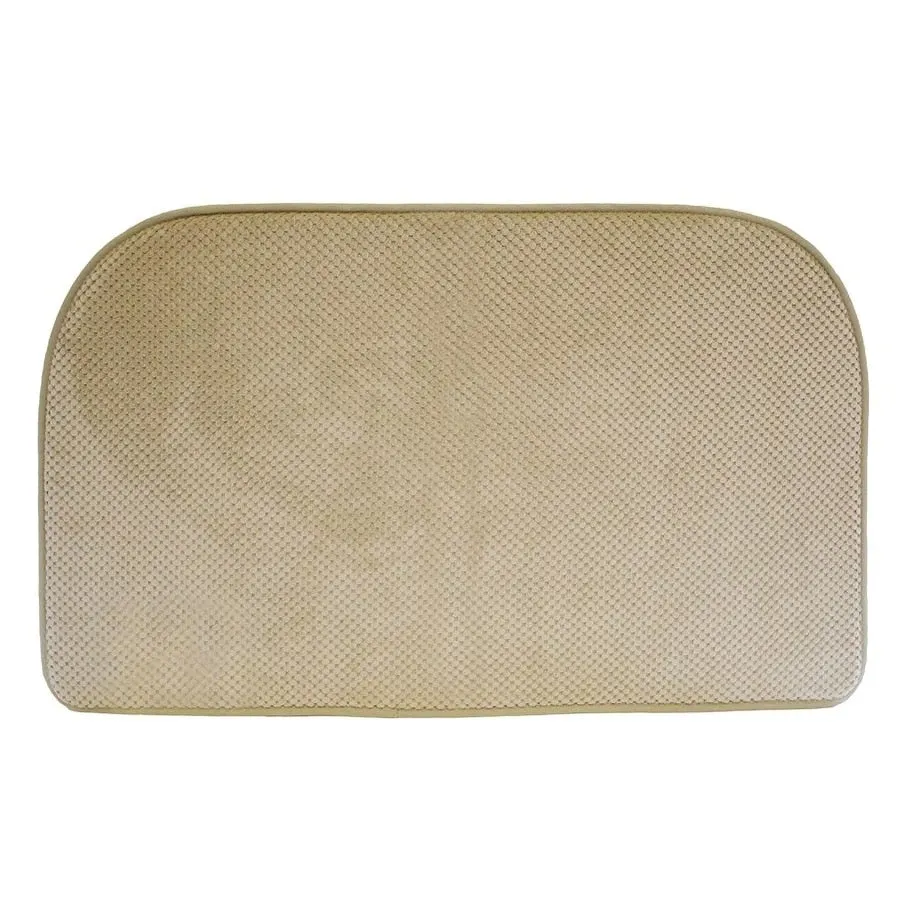 Soft Plush Memory Foam Kitchen Rug Mat - Non-Slip Backing - 18x30 Inch - 18x30 Rectangle