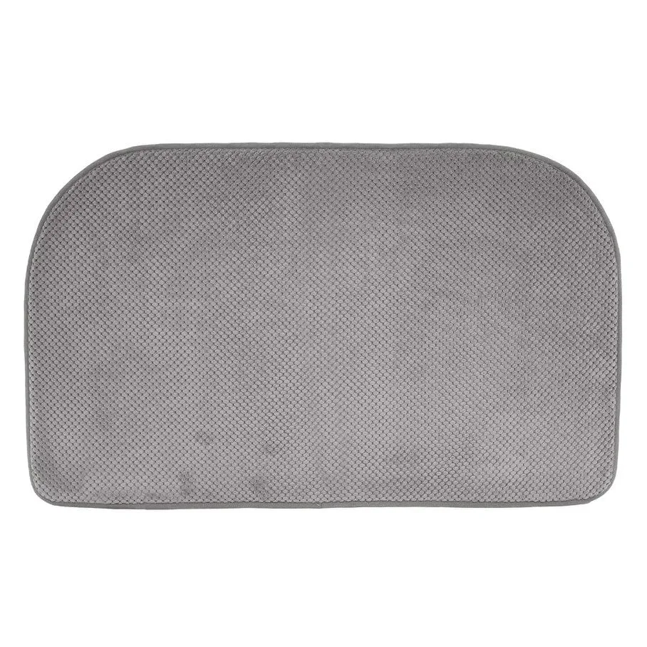 Soft Plush Memory Foam Kitchen Rug Mat - Non-Slip Backing - 18x30 Inch - 18x30 Rectangle