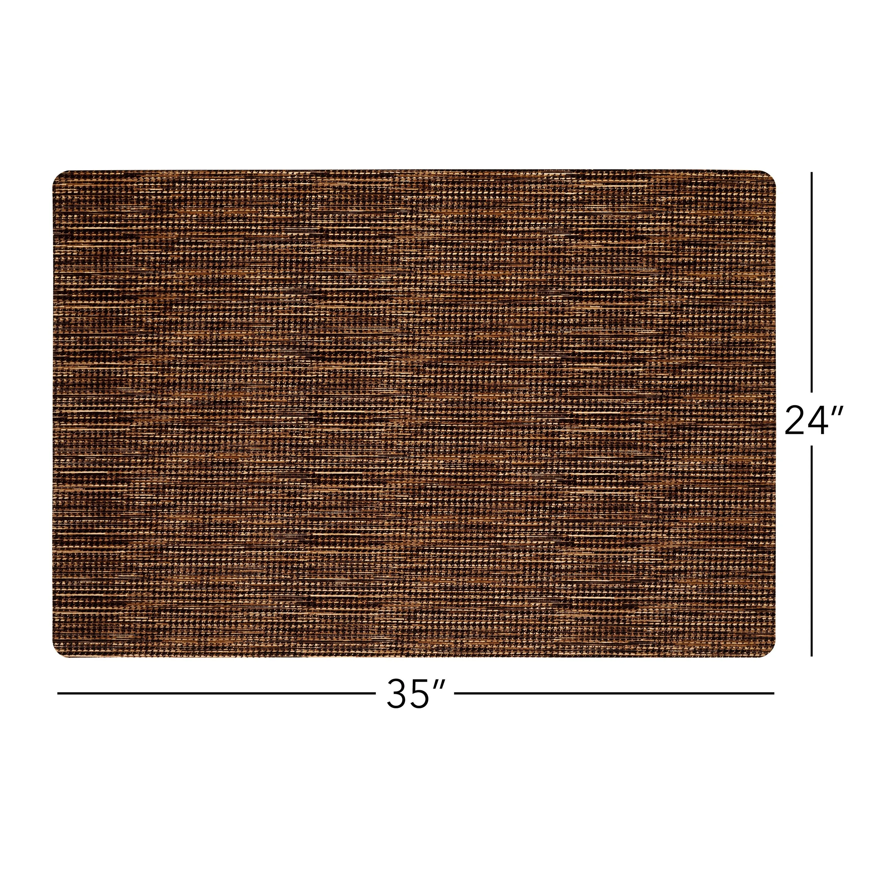 SoHome Smooth Step Houndstooth Machine Washable Utility Mat. 24x35
