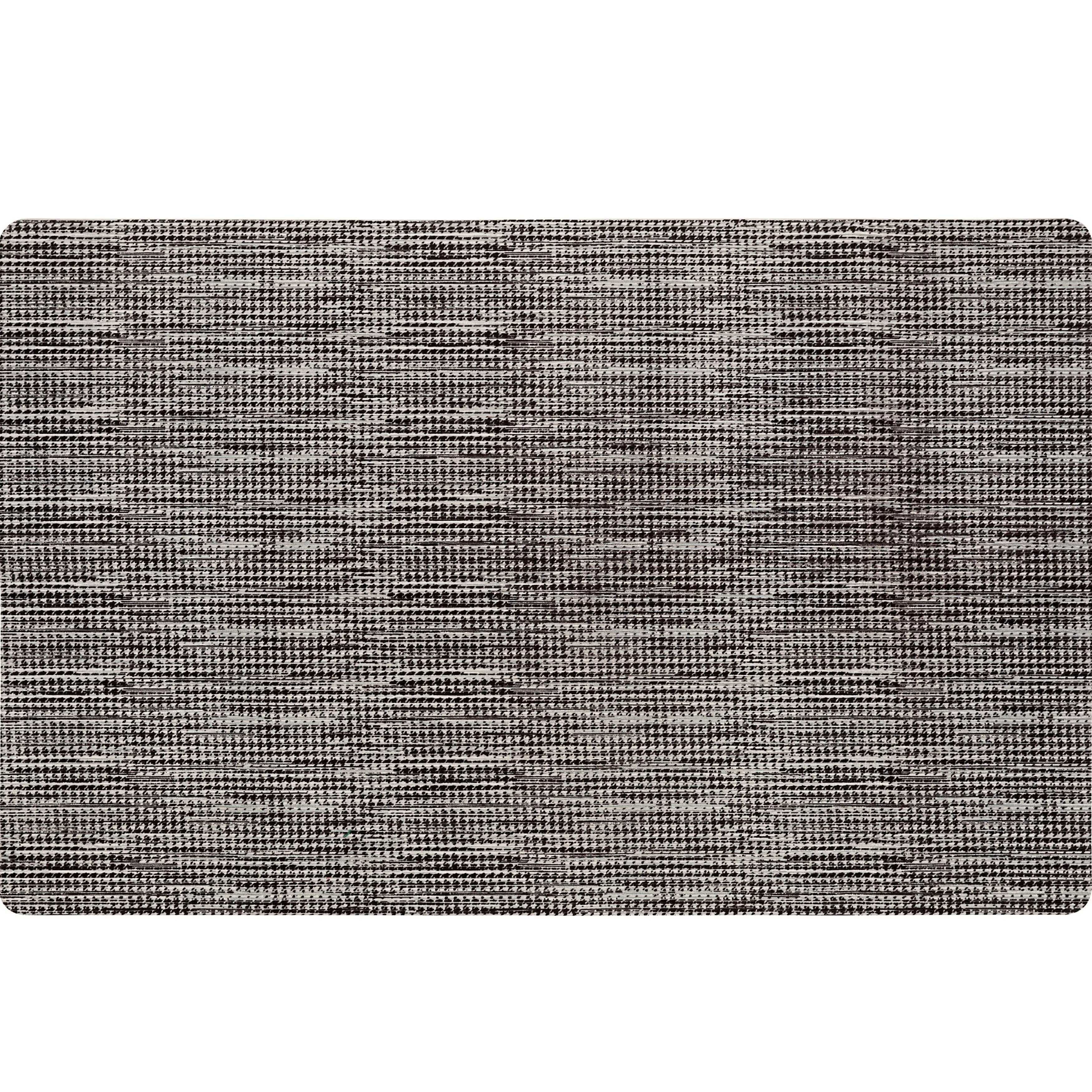 SoHome Smooth Step Houndstooth Machine Washable Utility Mat. 24x35