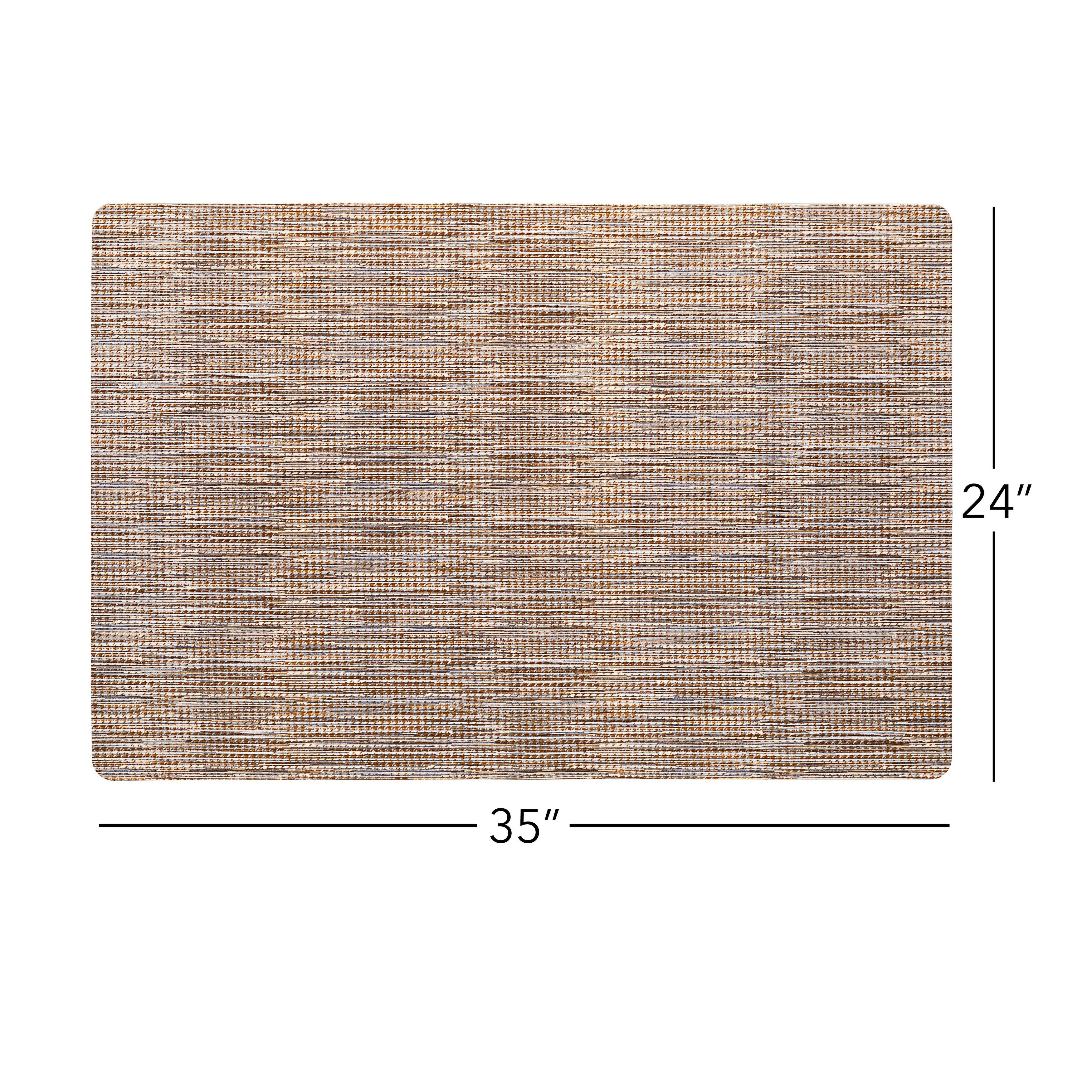 SoHome Smooth Step Houndstooth Machine Washable Utility Mat. 24x35