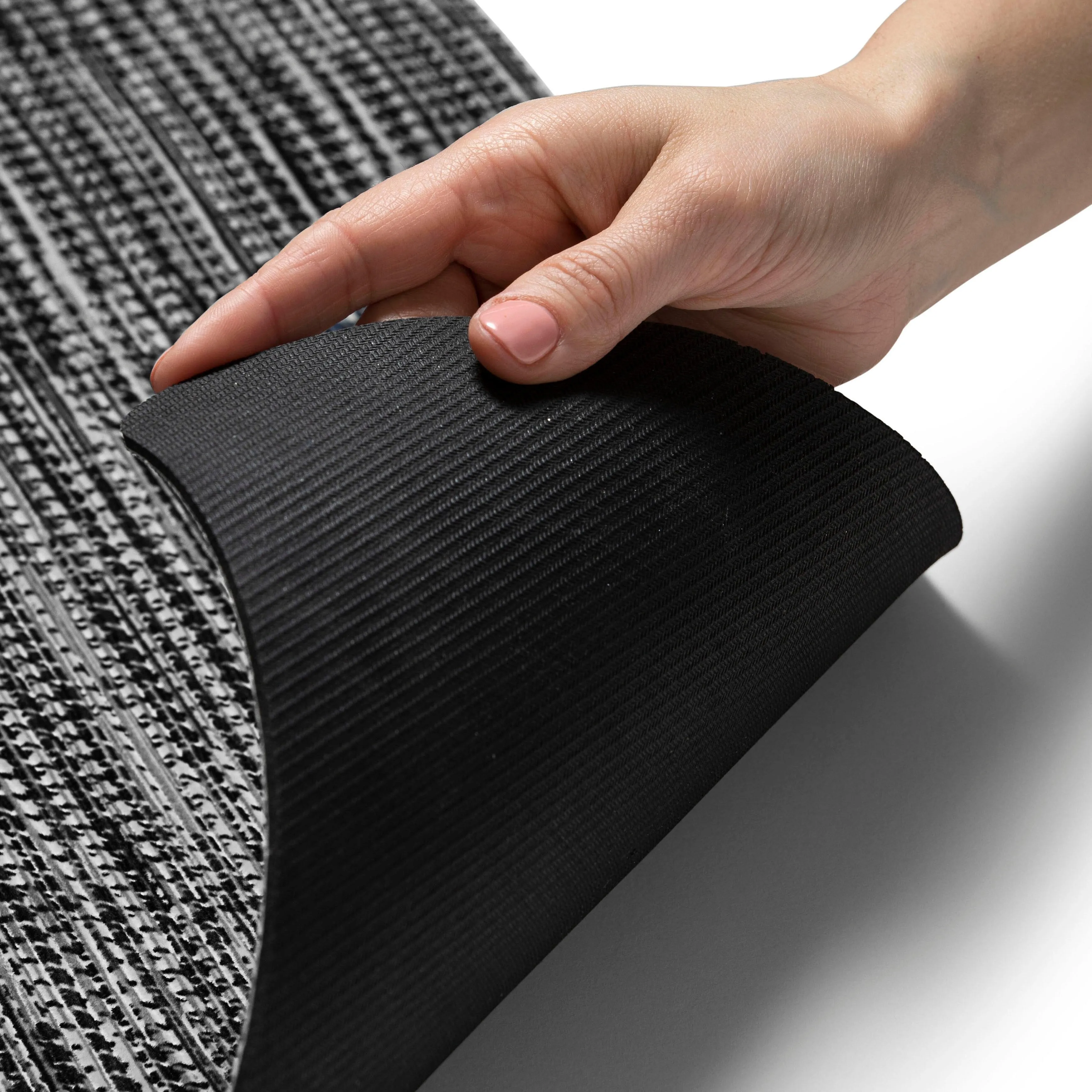 SoHome Smooth Step Houndstooth Machine Washable Utility Mat. 24x35