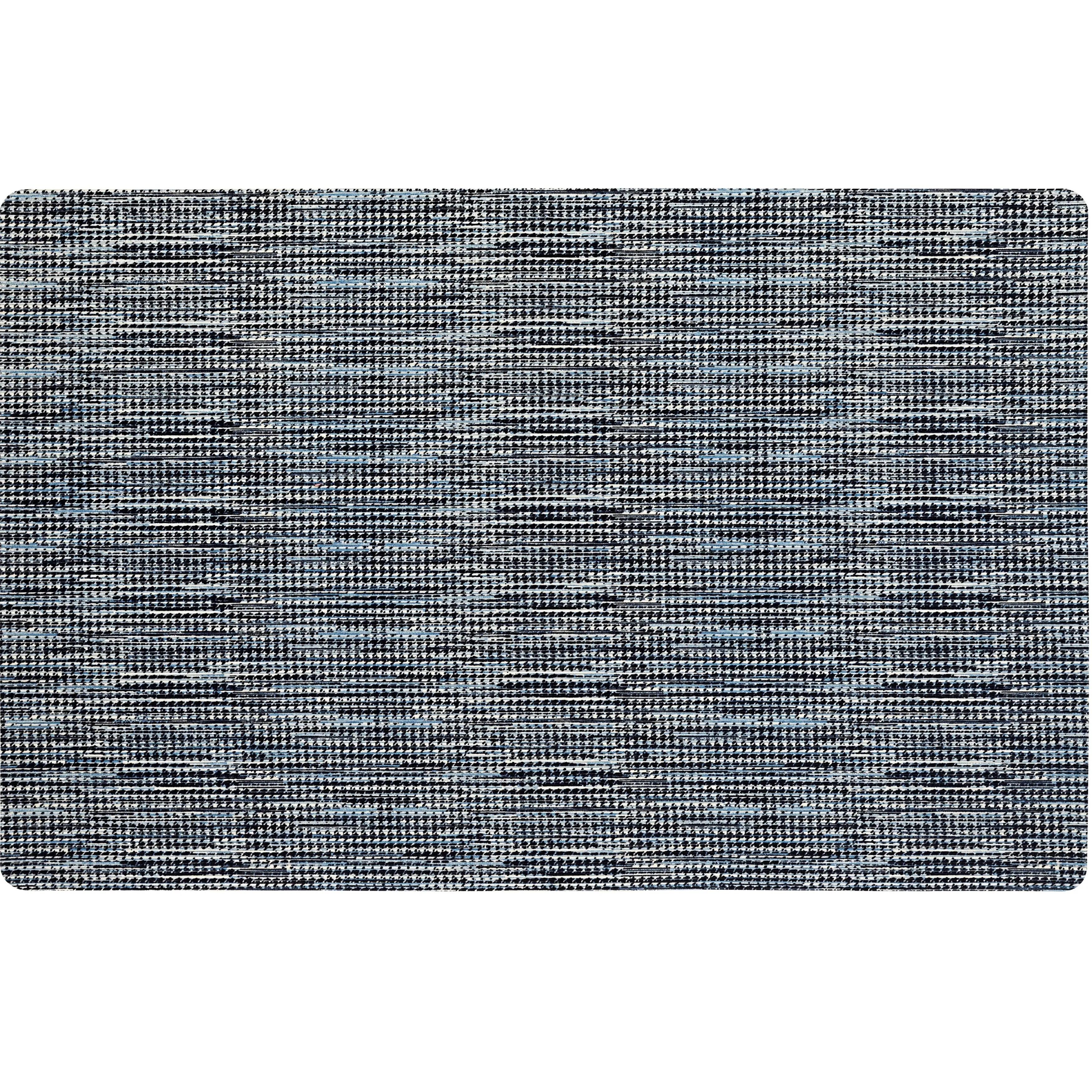 SoHome Smooth Step Houndstooth Machine Washable Utility Mat. 24x35