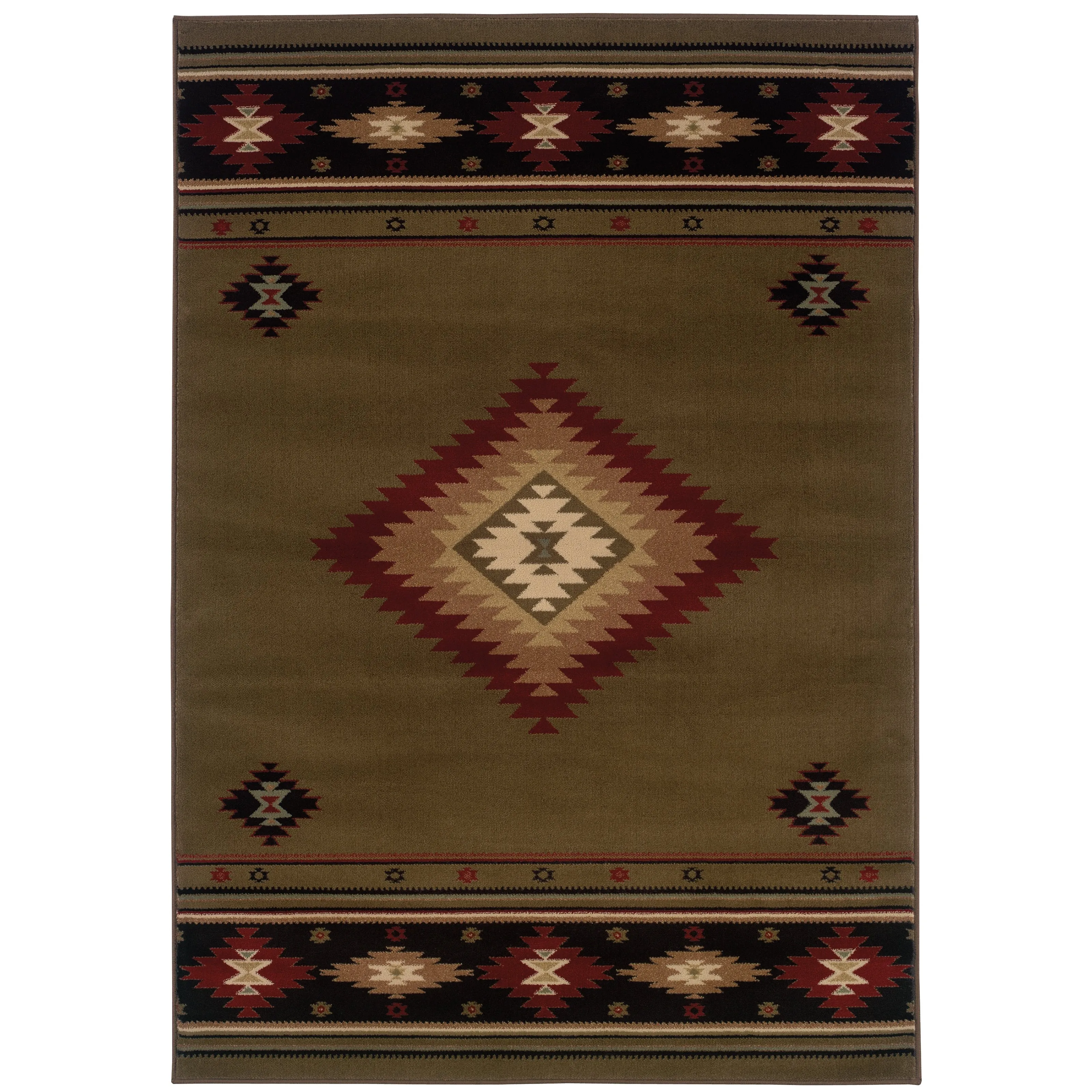Style Haven Allegheny Southwestern Area Rug--
