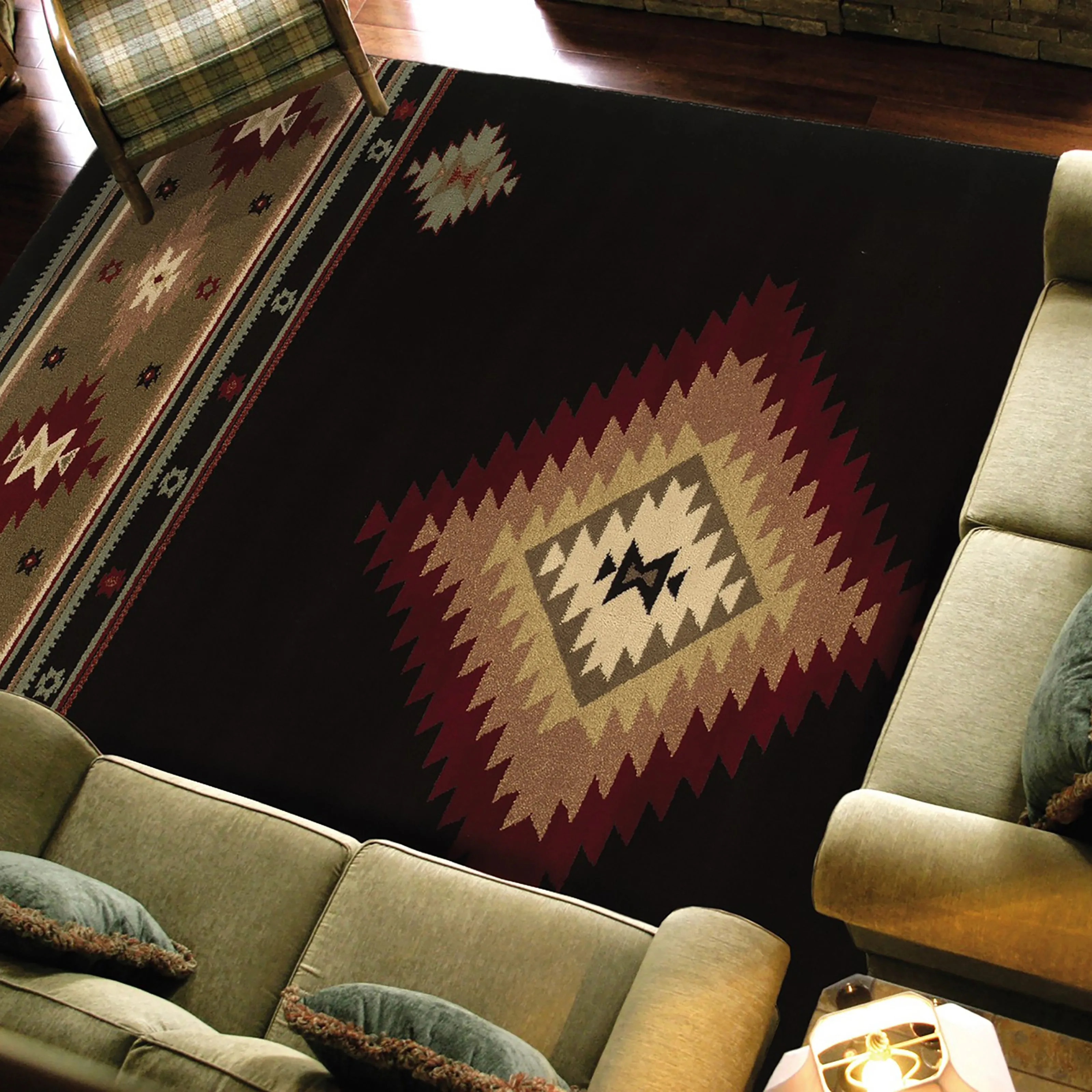Style Haven Allegheny Southwestern Area Rug--