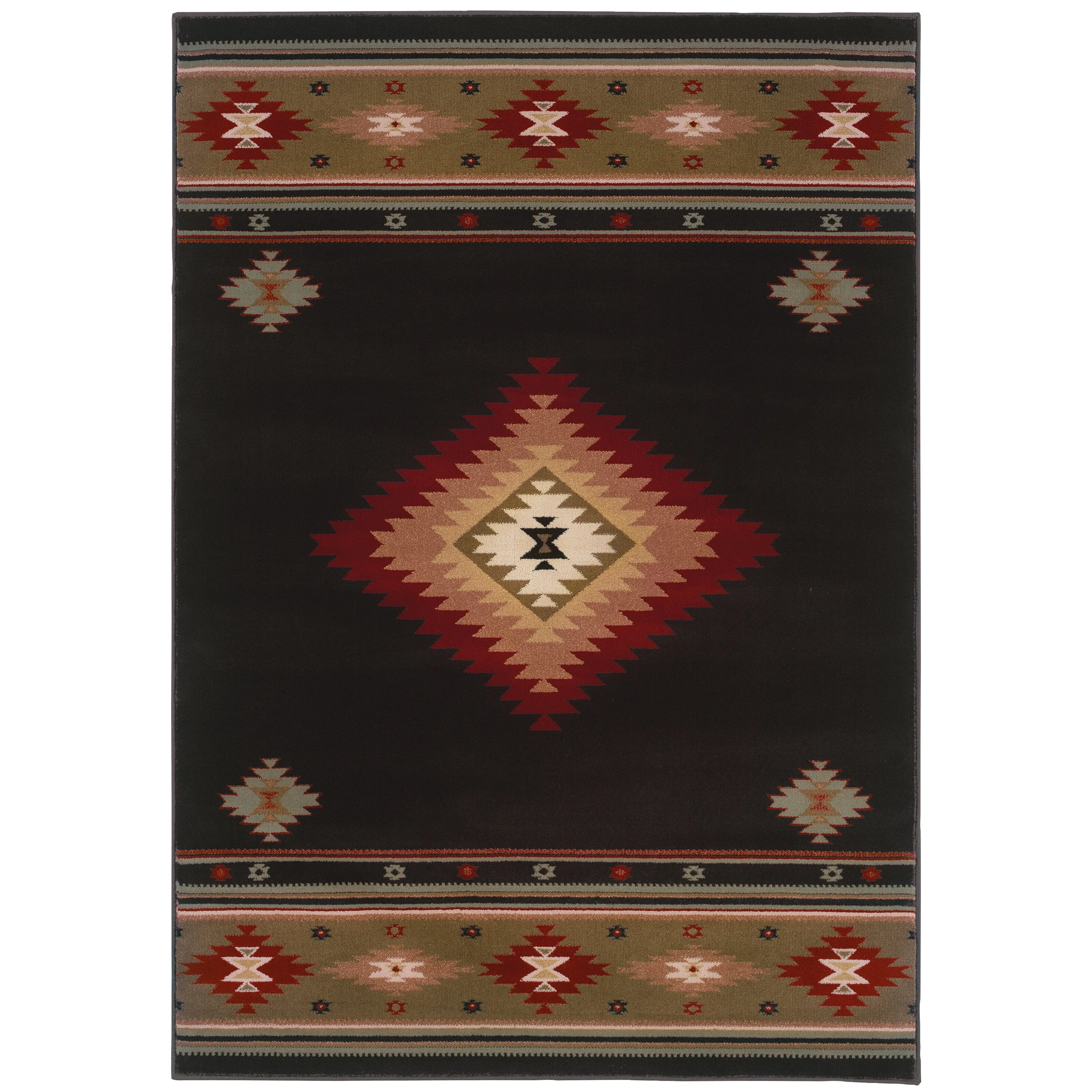 Style Haven Allegheny Southwestern Area Rug--