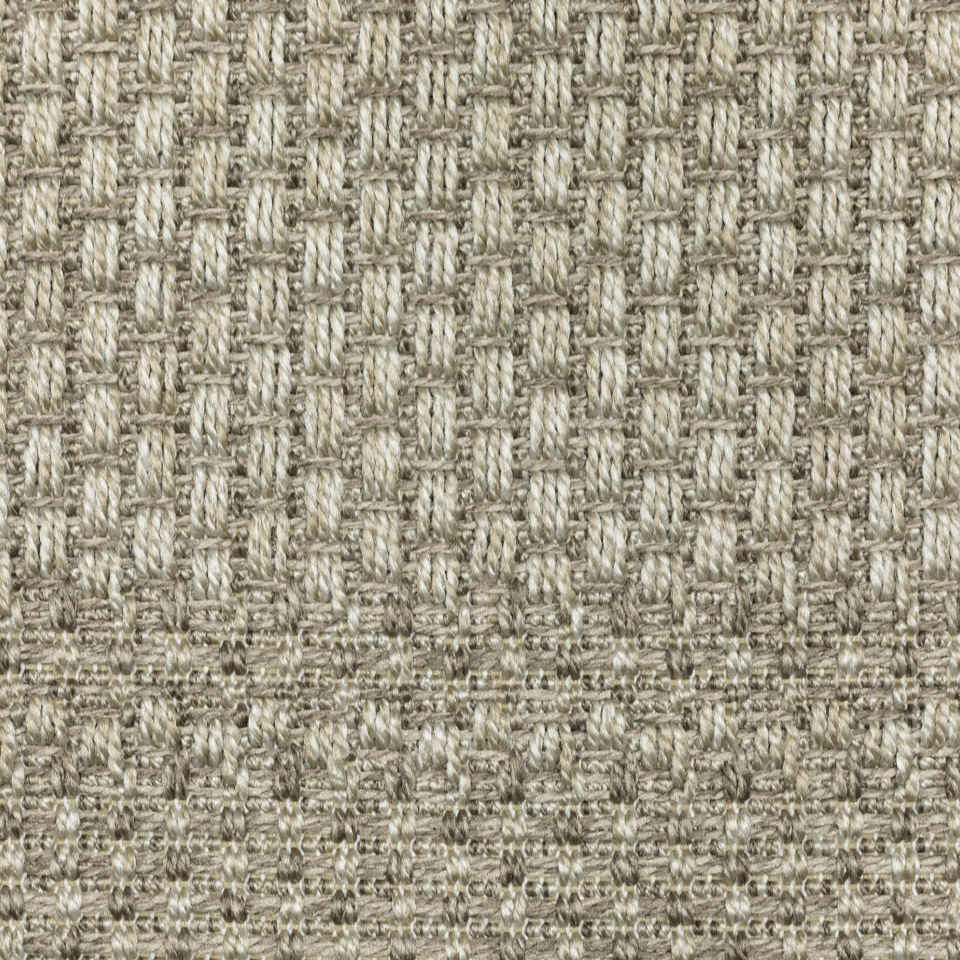 Style Haven Calayan Woven Border Grey Ultimate Performance Area Rug~