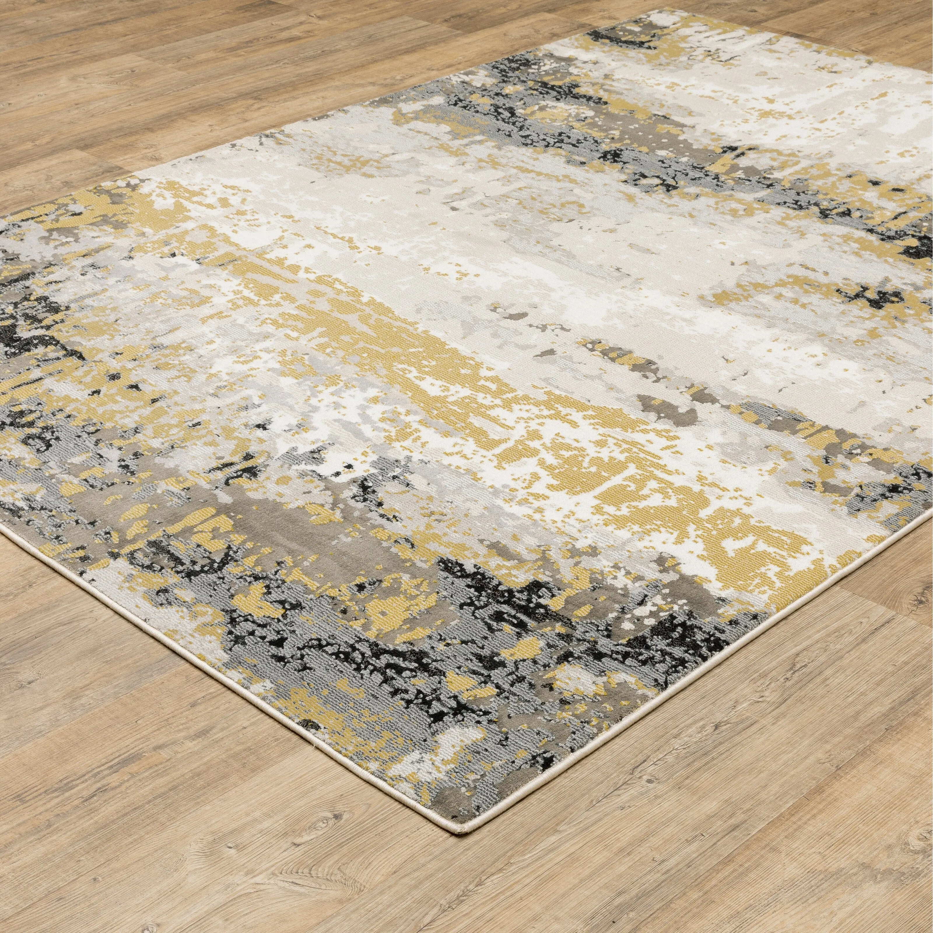Style Haven Caldon Contemporary Abstract Area Rug