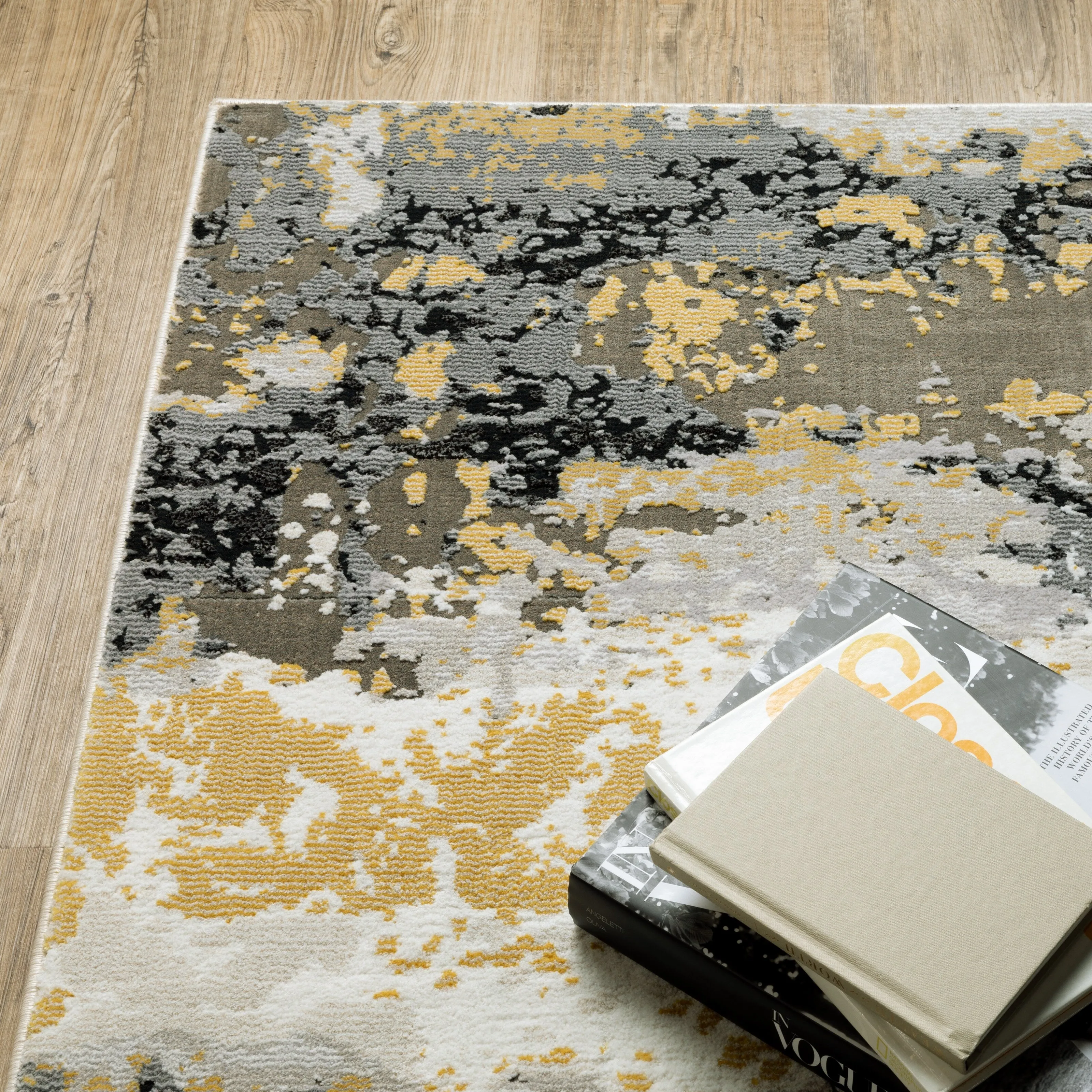 Style Haven Caldon Contemporary Abstract Area Rug