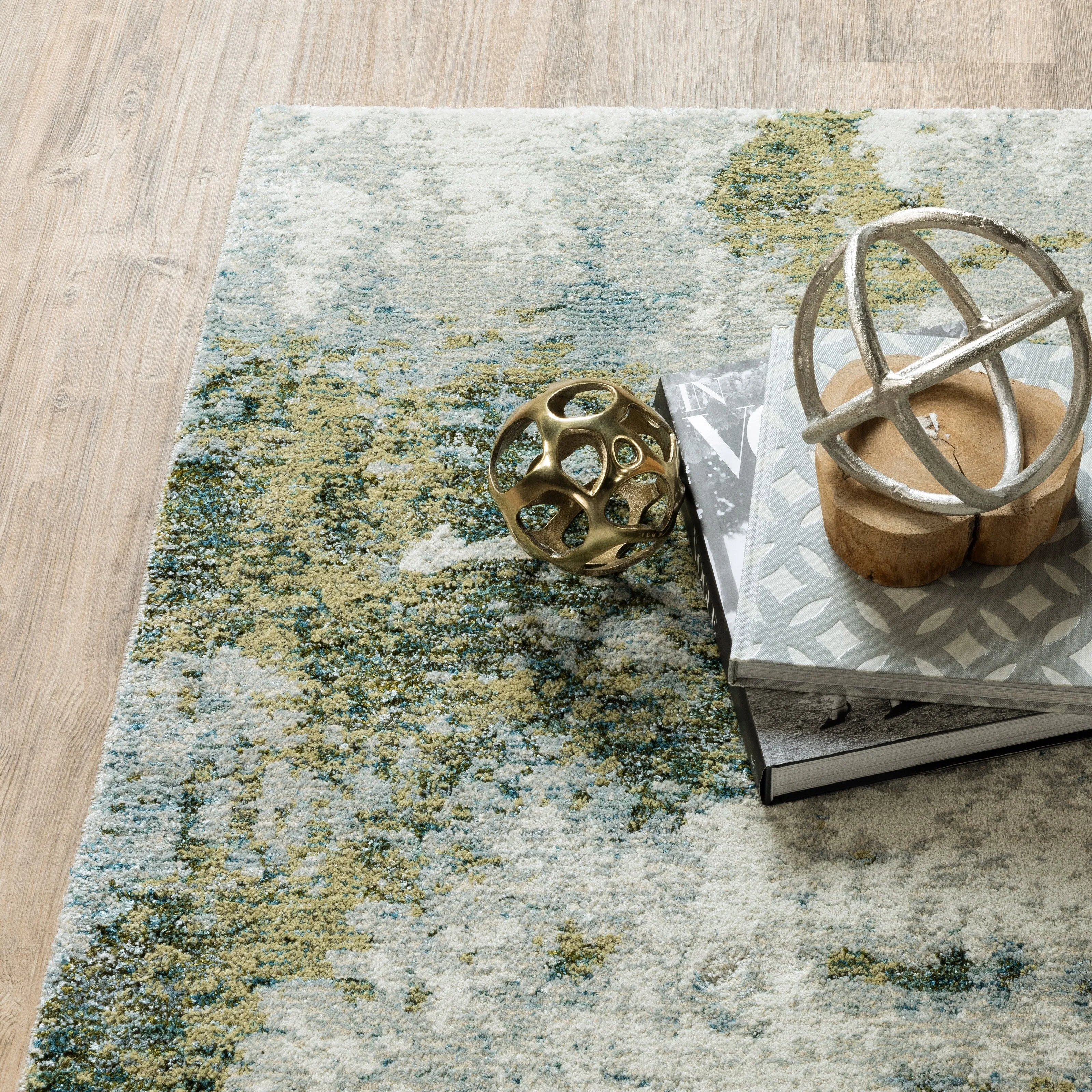Style Haven Evangeline Calina Haze Area Rug