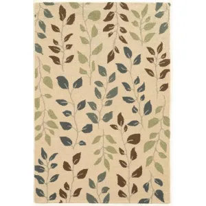 Style Haven Evangeline Vines and Leaves Handmade Wool Area Rug
