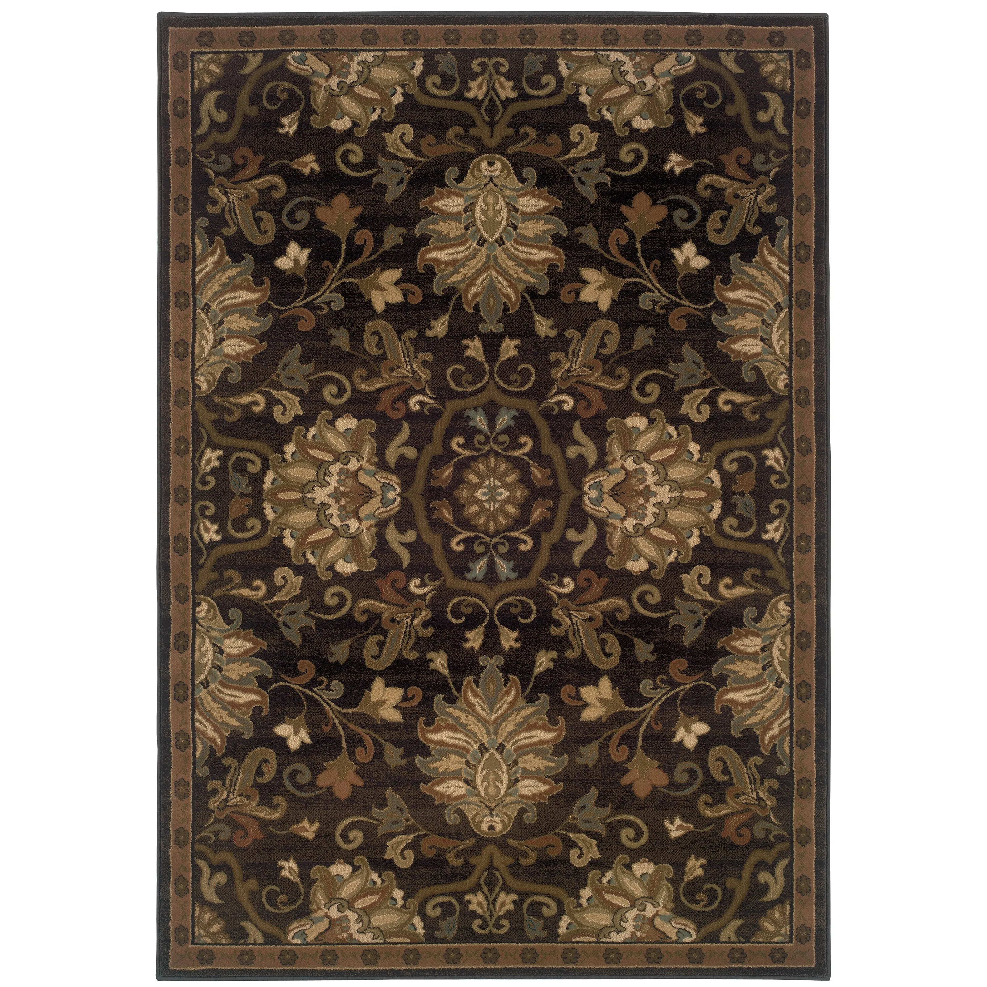 Style Haven Hearthstone Traditional Area Rug--