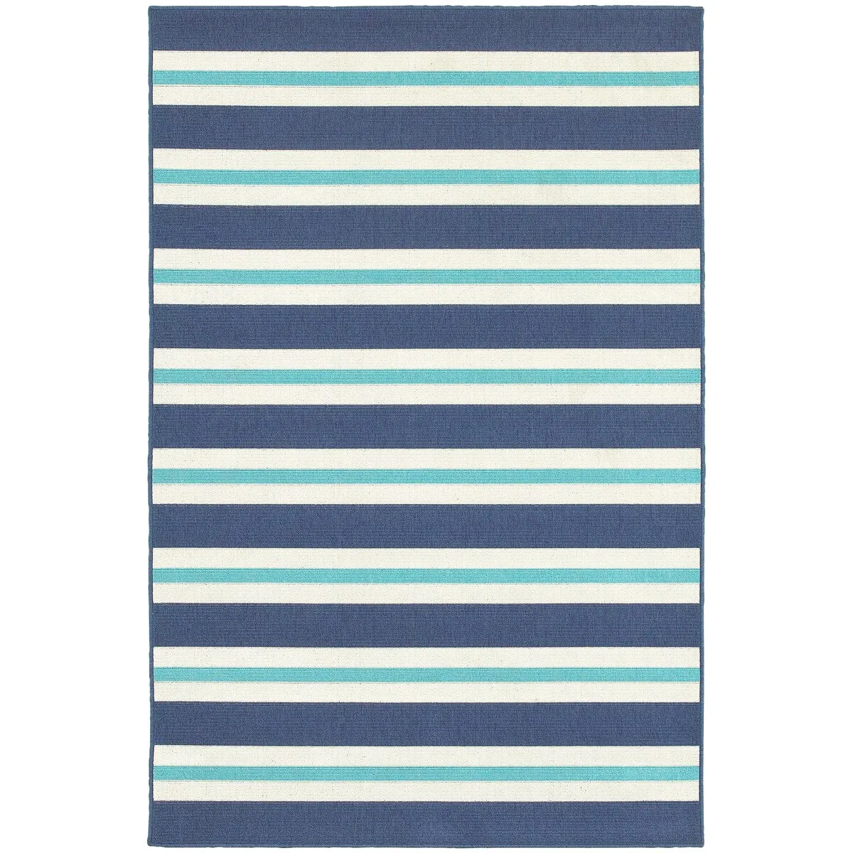 Style Haven Martinique Horizontal Multi-Striped Area Rug