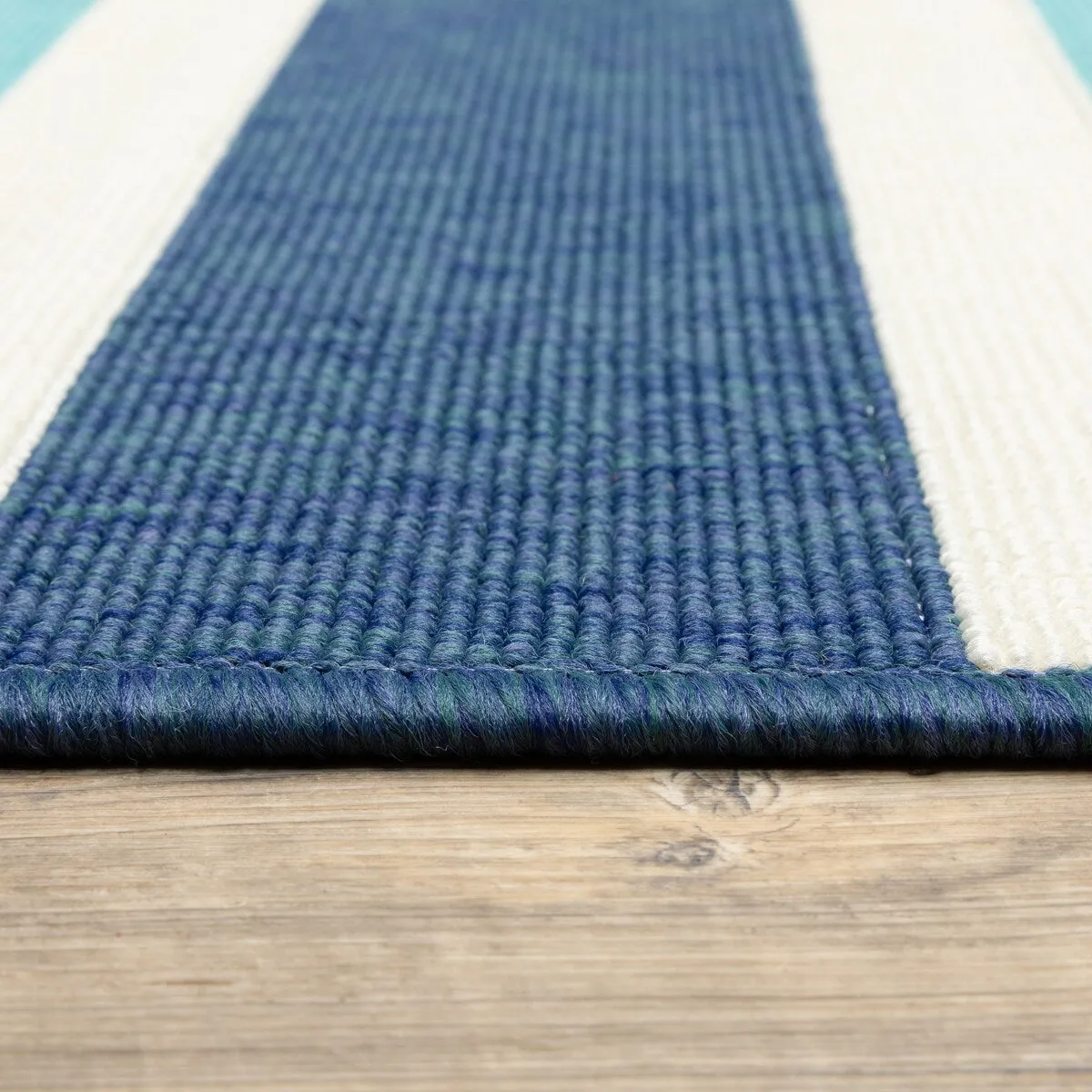 Style Haven Martinique Horizontal Multi-Striped Area Rug