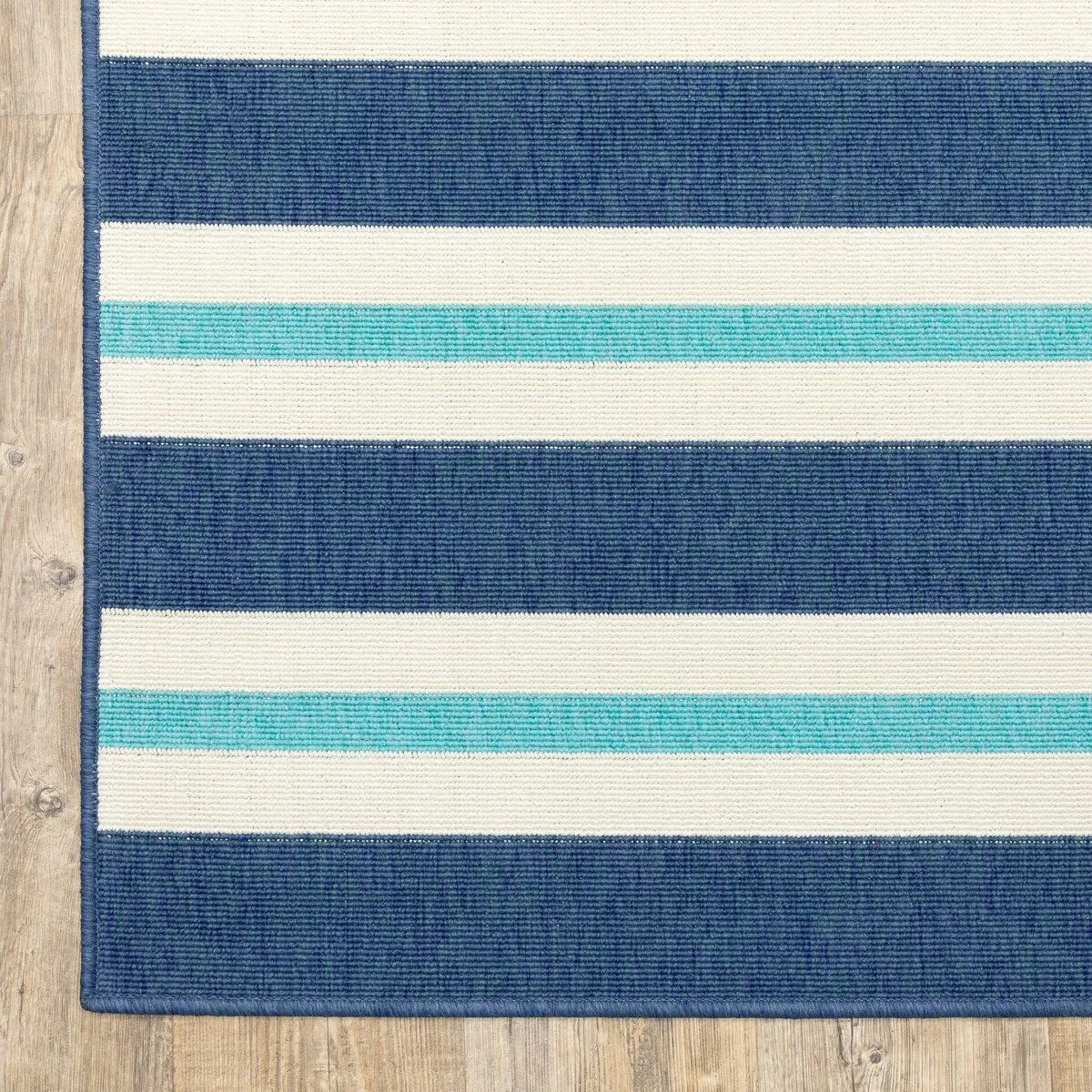 Style Haven Martinique Horizontal Multi-Striped Area Rug