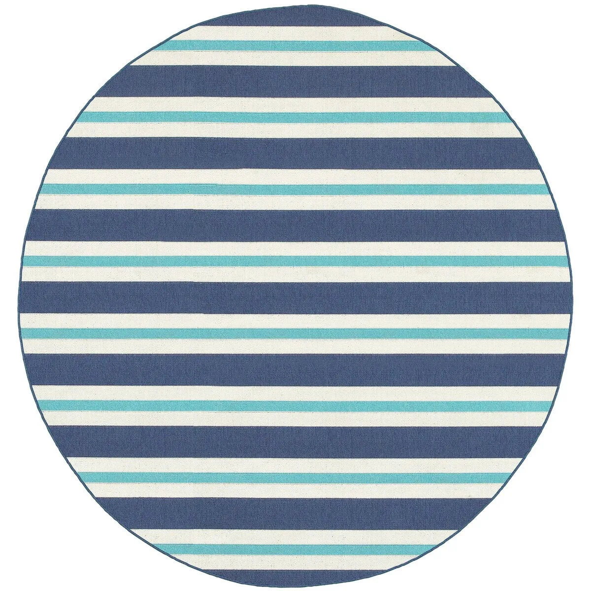 Style Haven Martinique Horizontal Multi-Striped Area Rug