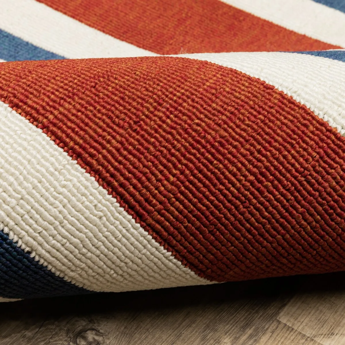 Style Haven Martinique Horizontal Multi-Striped Area Rug