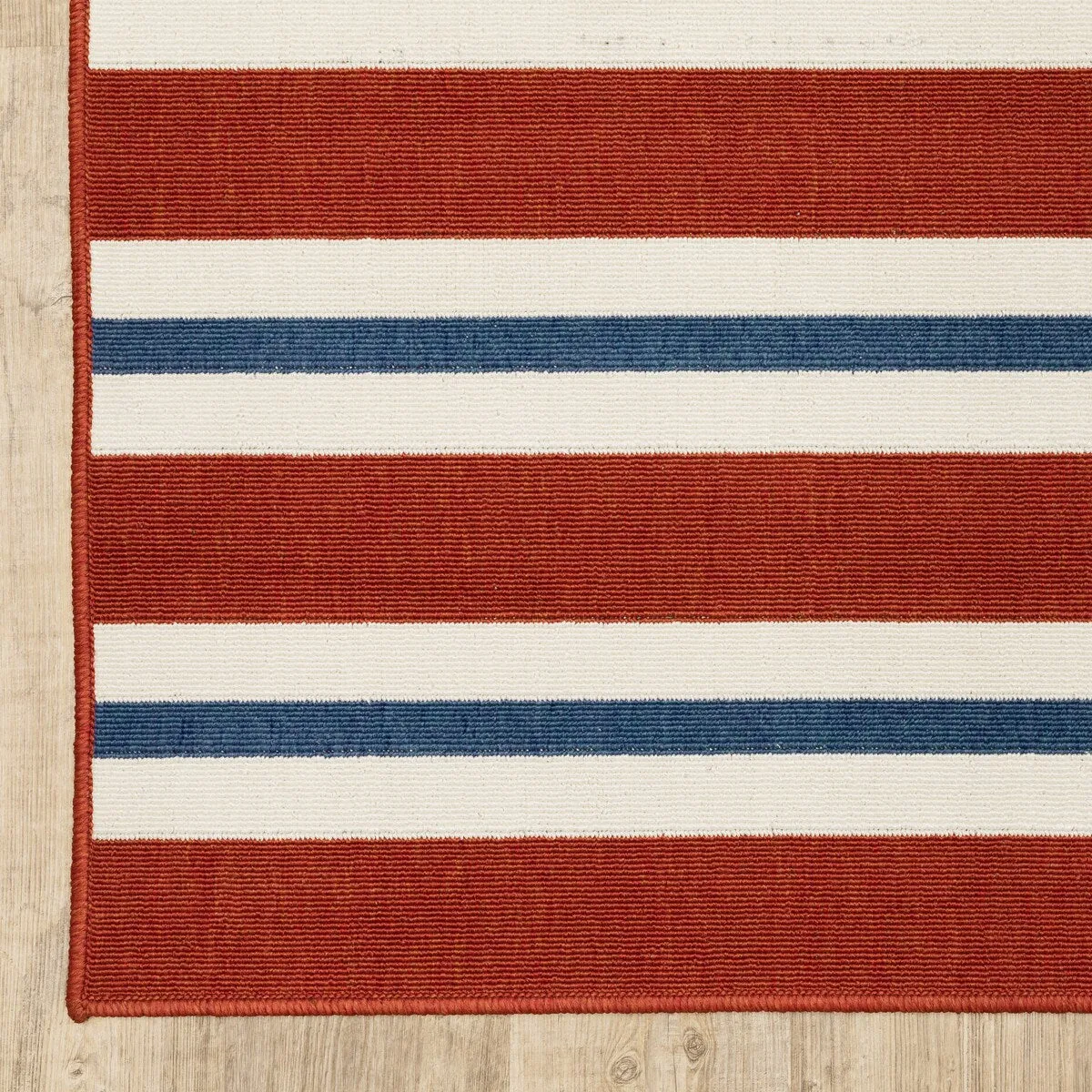 Style Haven Martinique Horizontal Multi-Striped Area Rug