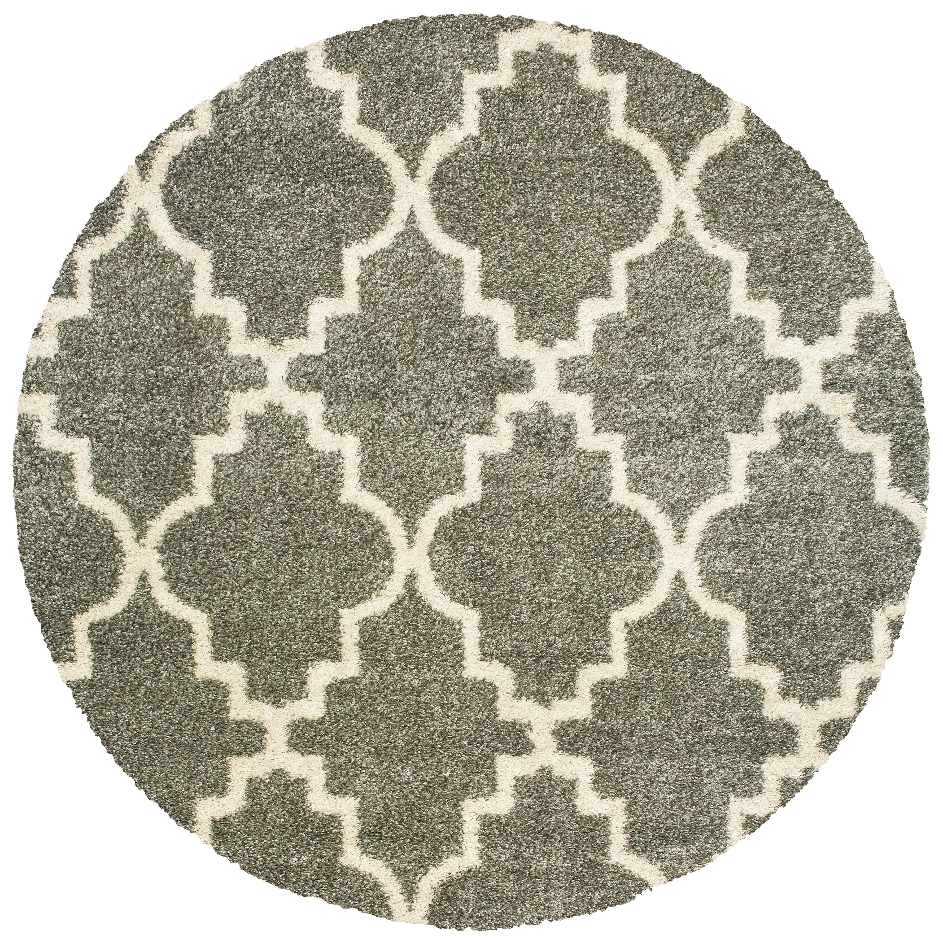 Style Haven Menlo Quatrafoil Shag Rug