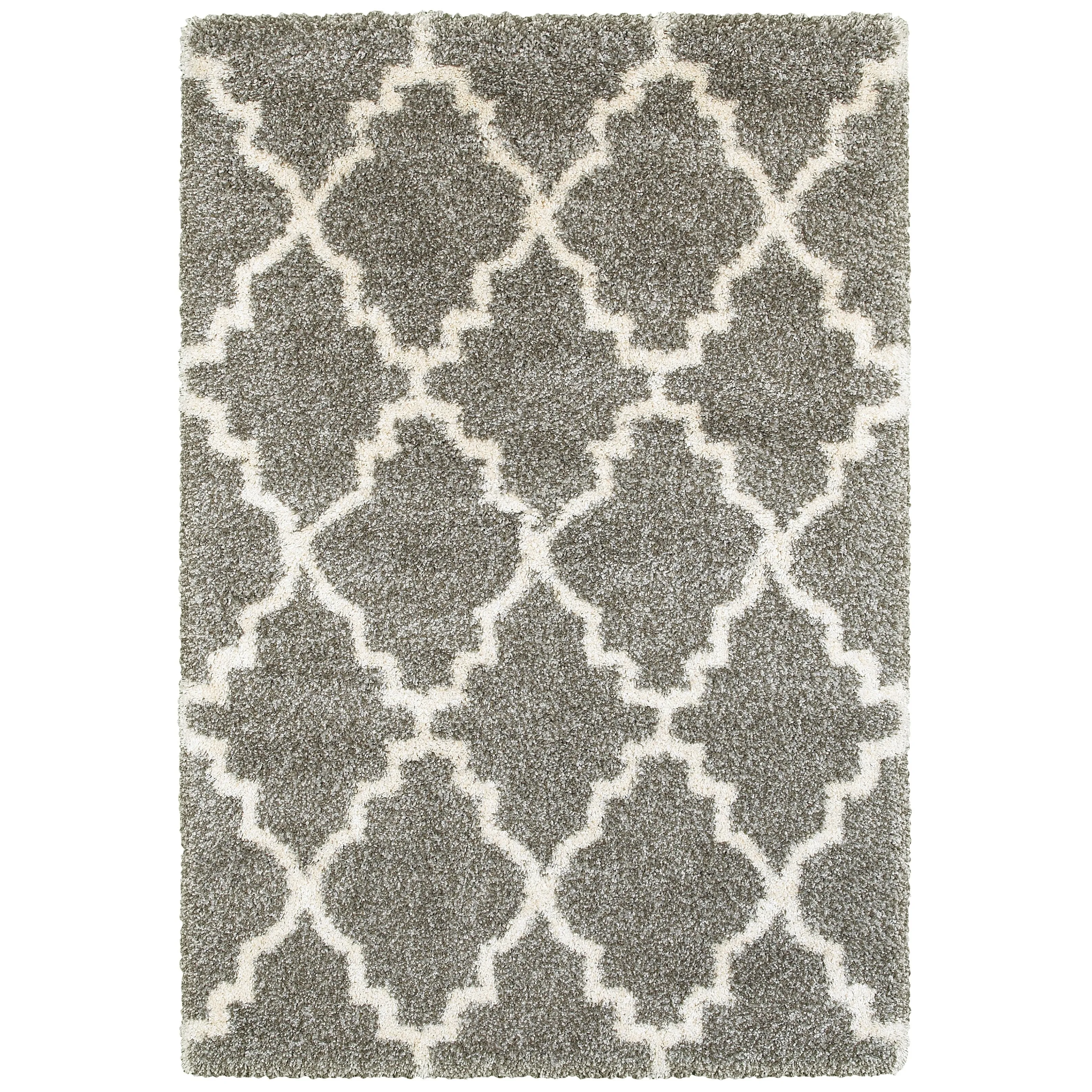 Style Haven Menlo Quatrafoil Shag Rug