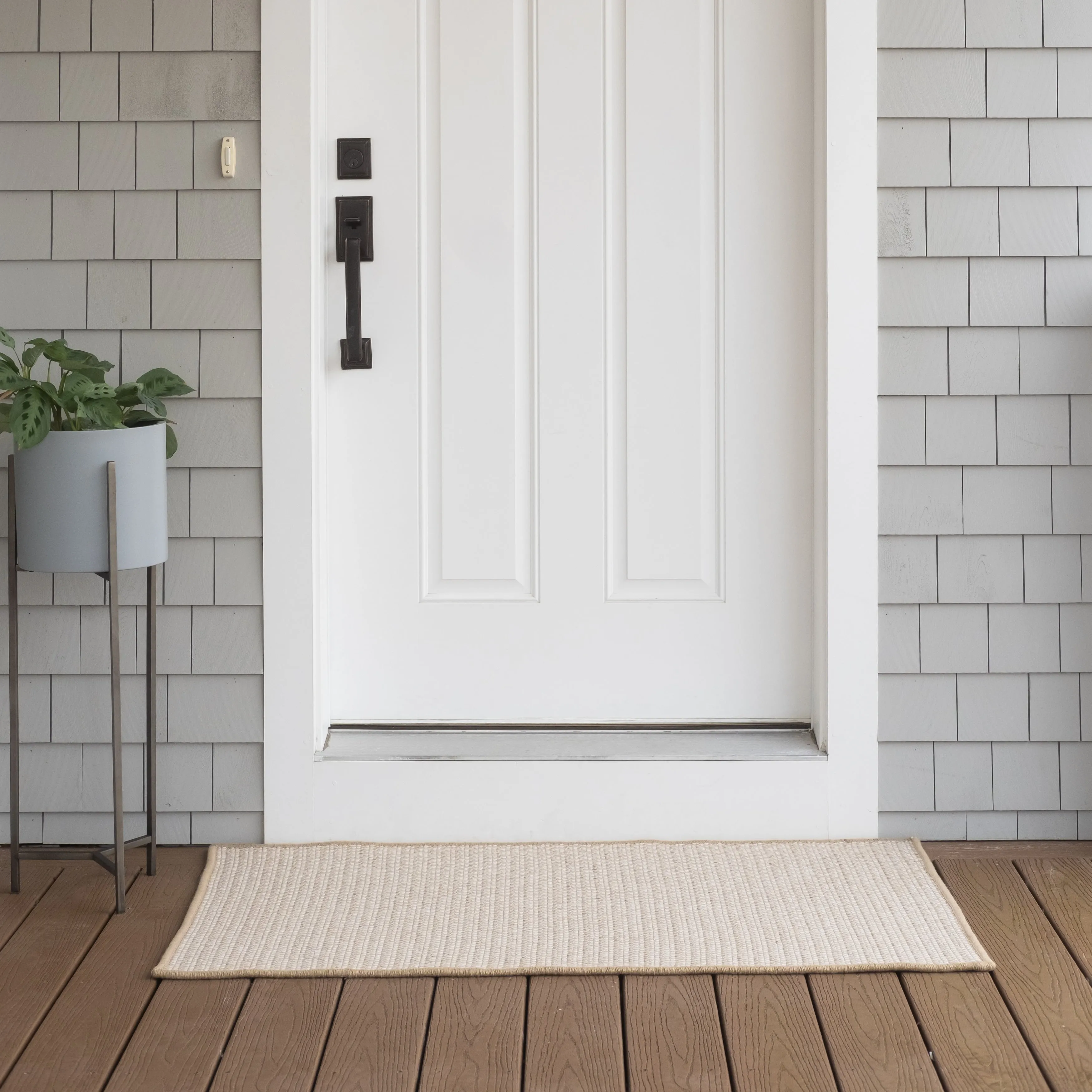 Sunbrella Zebra Woven In-Outdoor Reversible Doormats