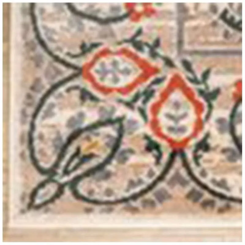 Superior Larkin Floral Paisley Tan Indoor Bohemian Area Rug