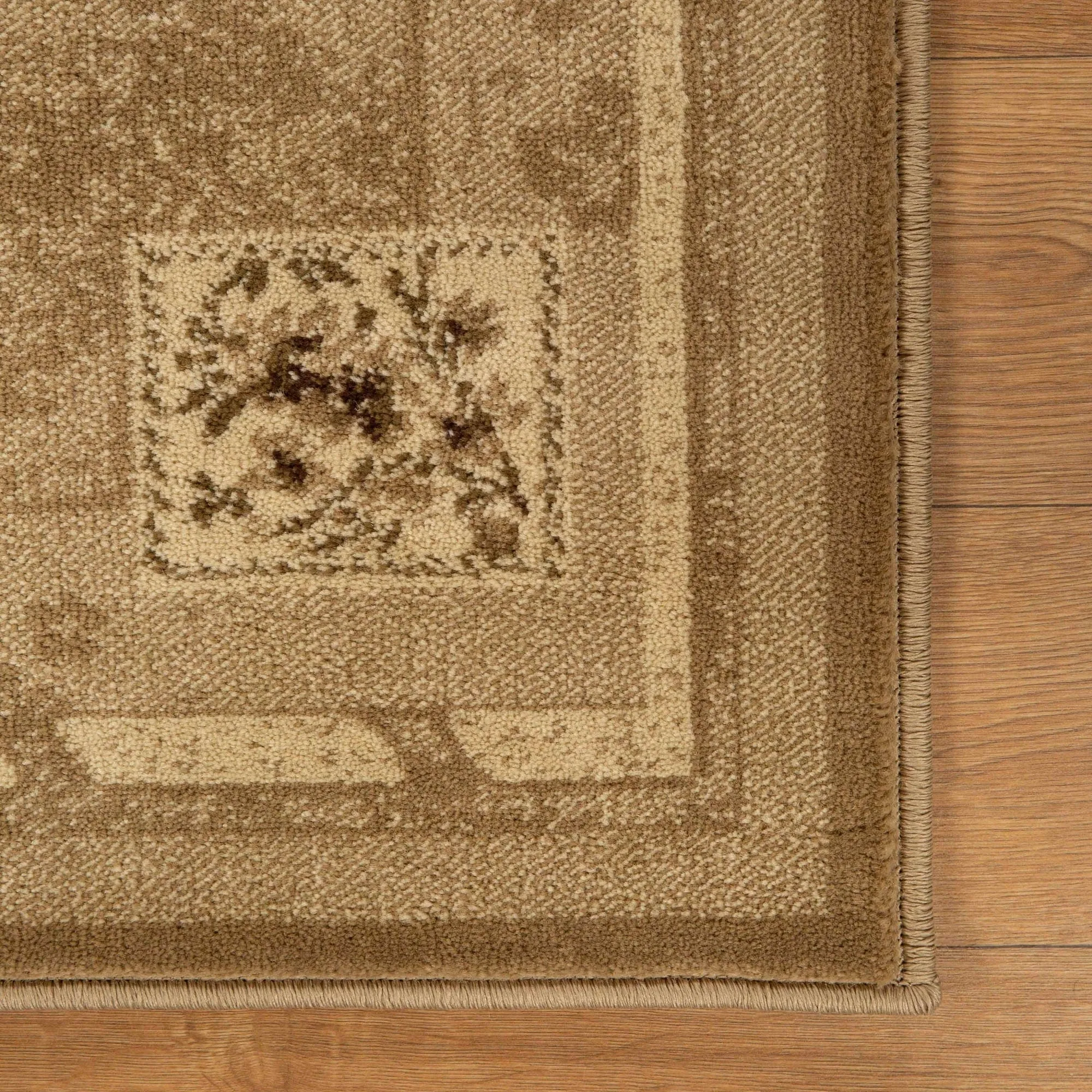 Superior Minimalist Modern Floral Power-Loomed Indoor Area Rug