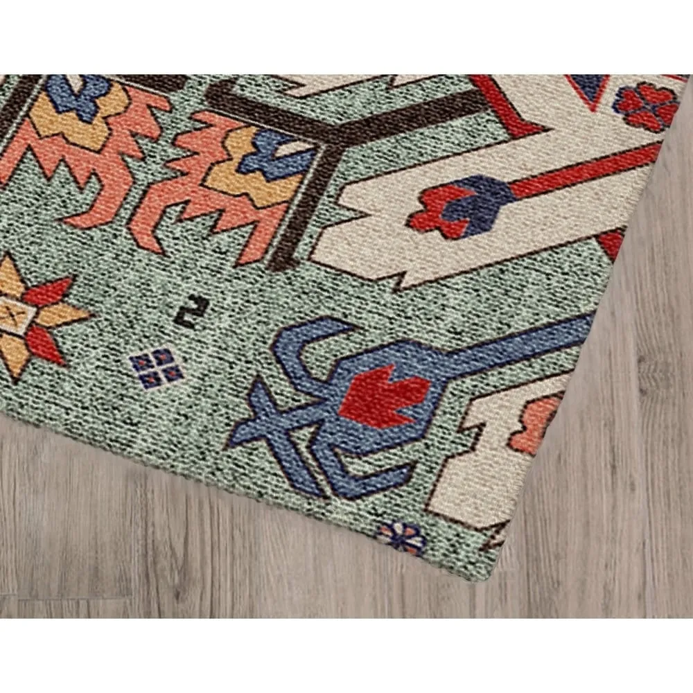 The Curated Nomad Piedmont Light-green Area Rug