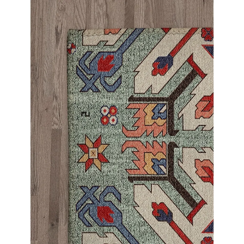 The Curated Nomad Piedmont Light-green Area Rug