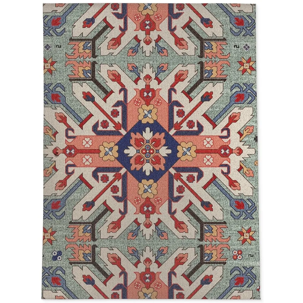 The Curated Nomad Piedmont Light-green Area Rug