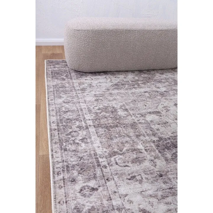 The Rug Collective Chateau Beige - Machine Washable Area Rug
