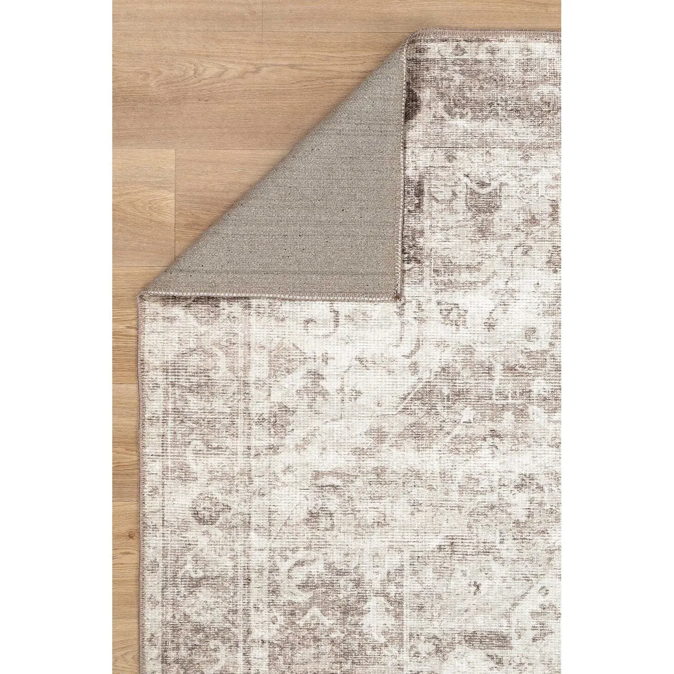 The Rug Collective Chateau Beige - Machine Washable Area Rug
