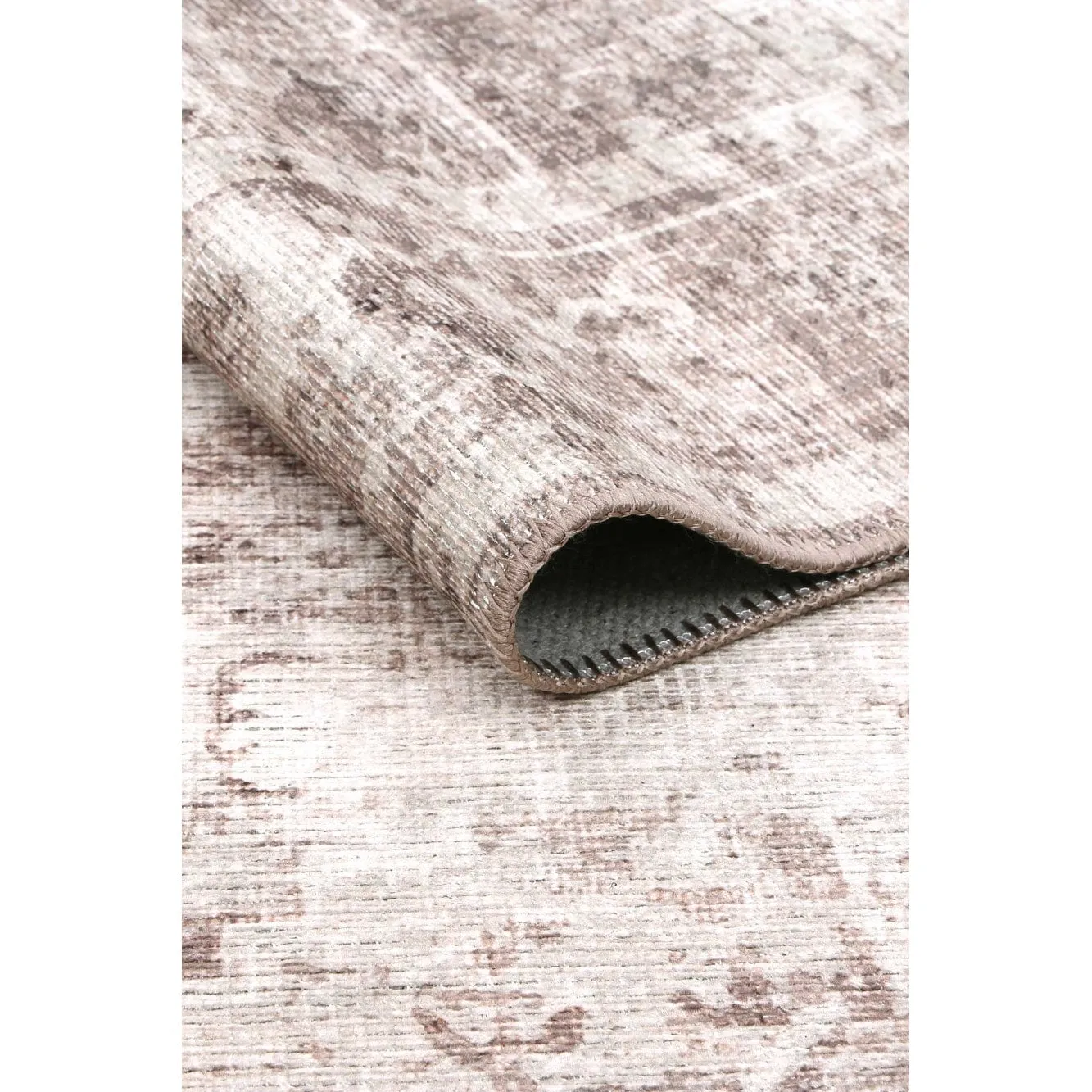 The Rug Collective Chateau Beige - Machine Washable Area Rug