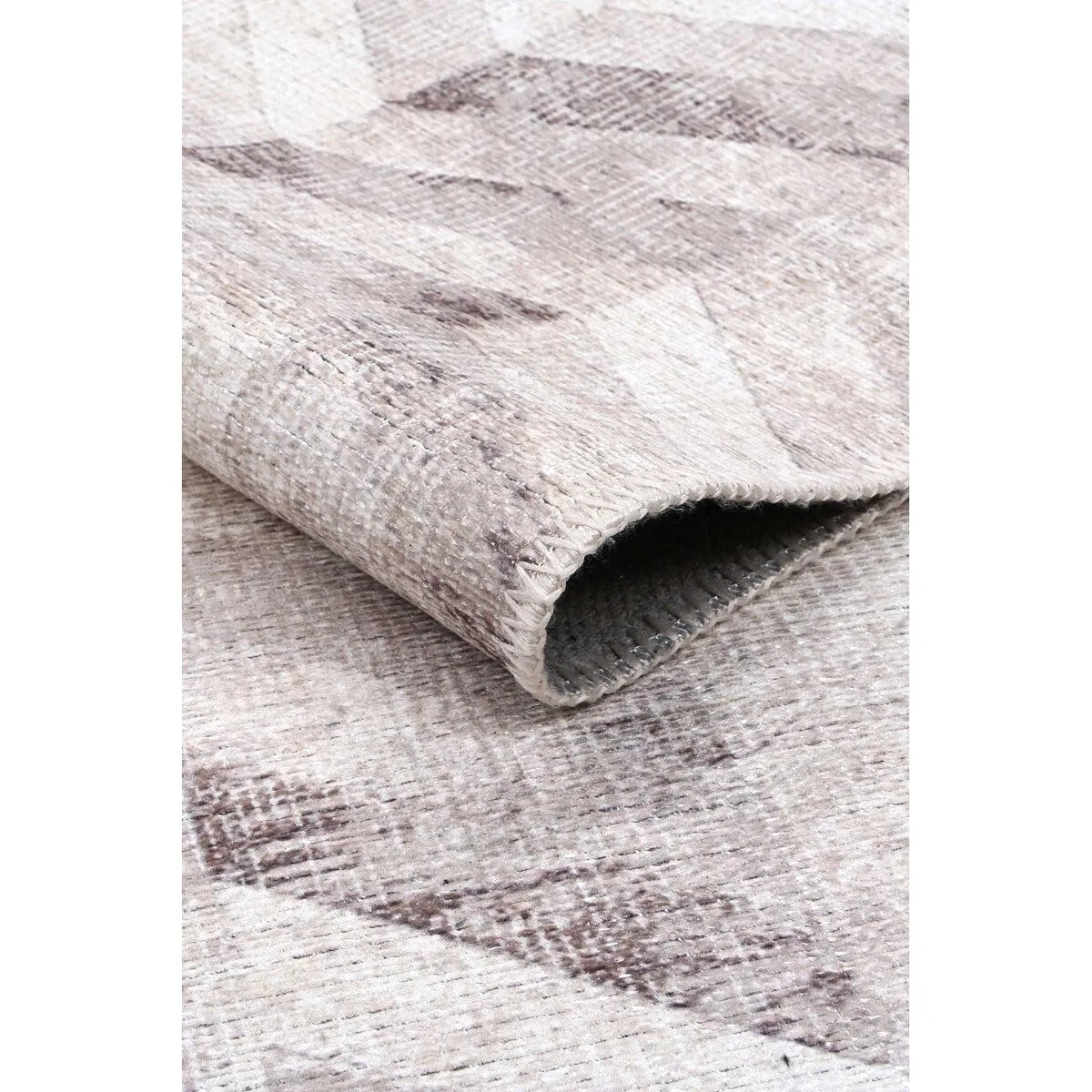 The Rug Collective Herring Beige - Machine Washable Area Rug