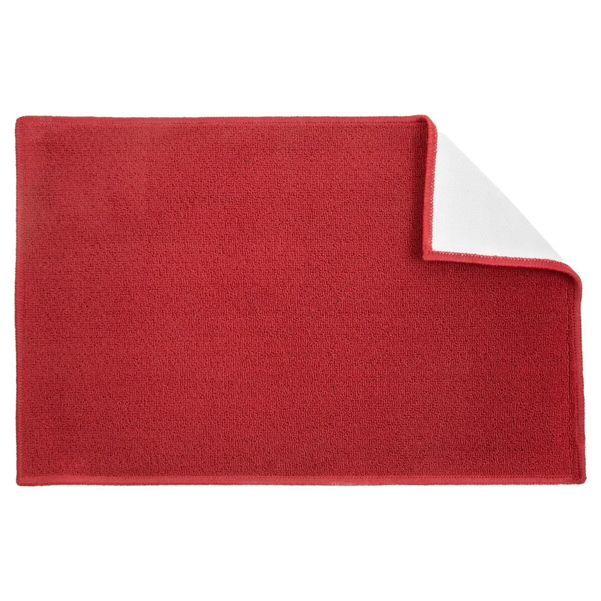The Sloppy Chef Solid Skid-Resistant Kitchen Rug