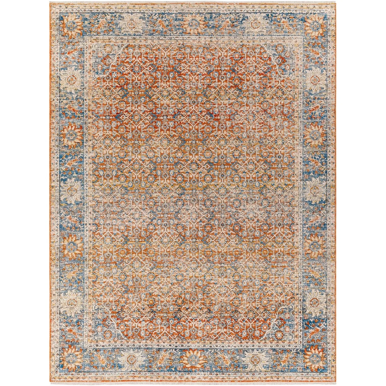 Tiena Faded Classic Area Rug