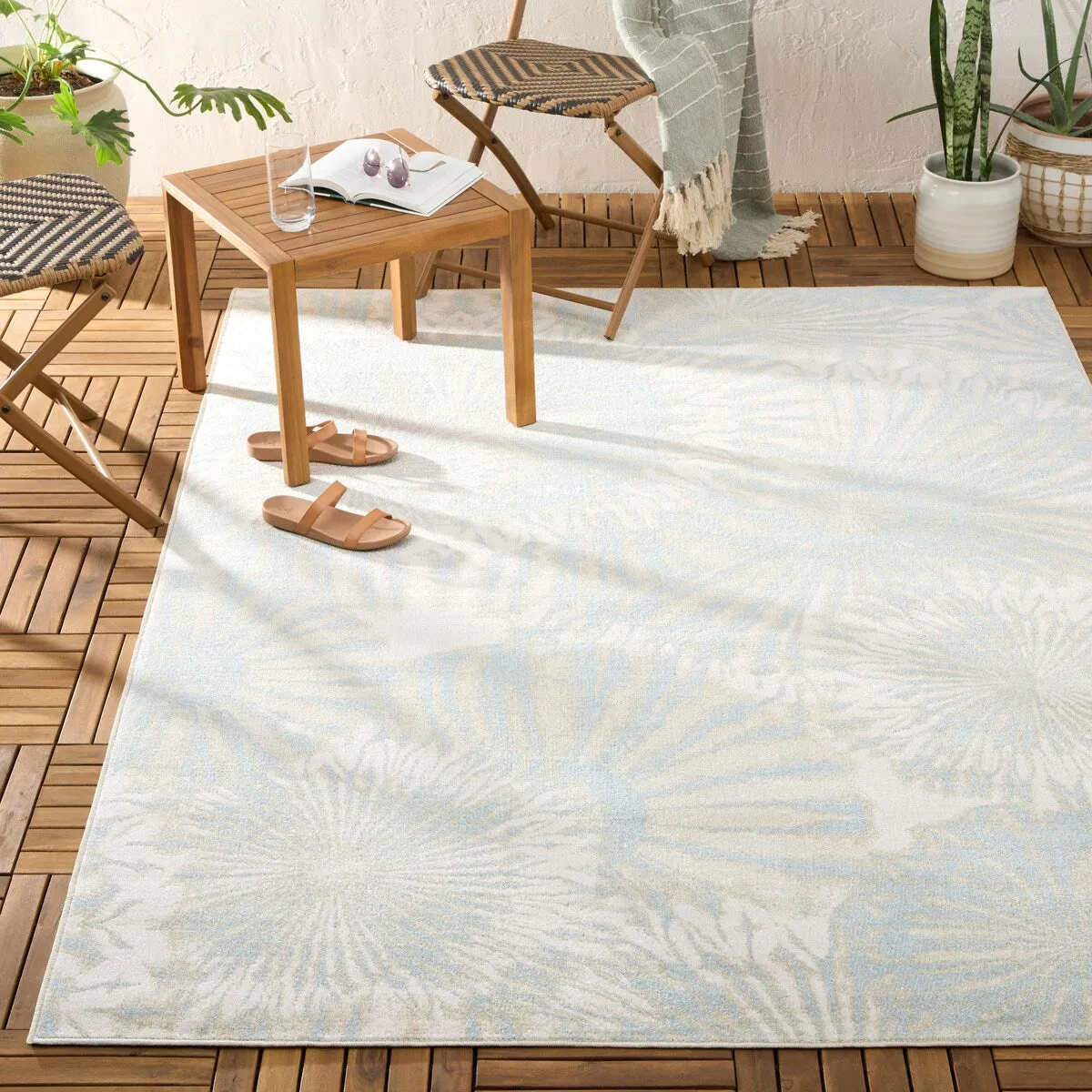 TOMMY BAHAMA Shibori Summer Tie Dye Indoor Outdoor Area Rug. Tie Dye Modern Design. UV Fade Resistant