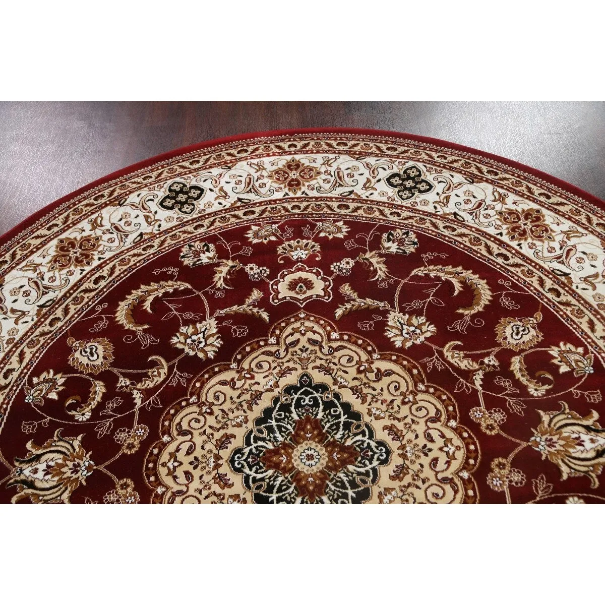 Traditional Floral Medallion Tabriz Turkish Area Rug Oriental Carpet